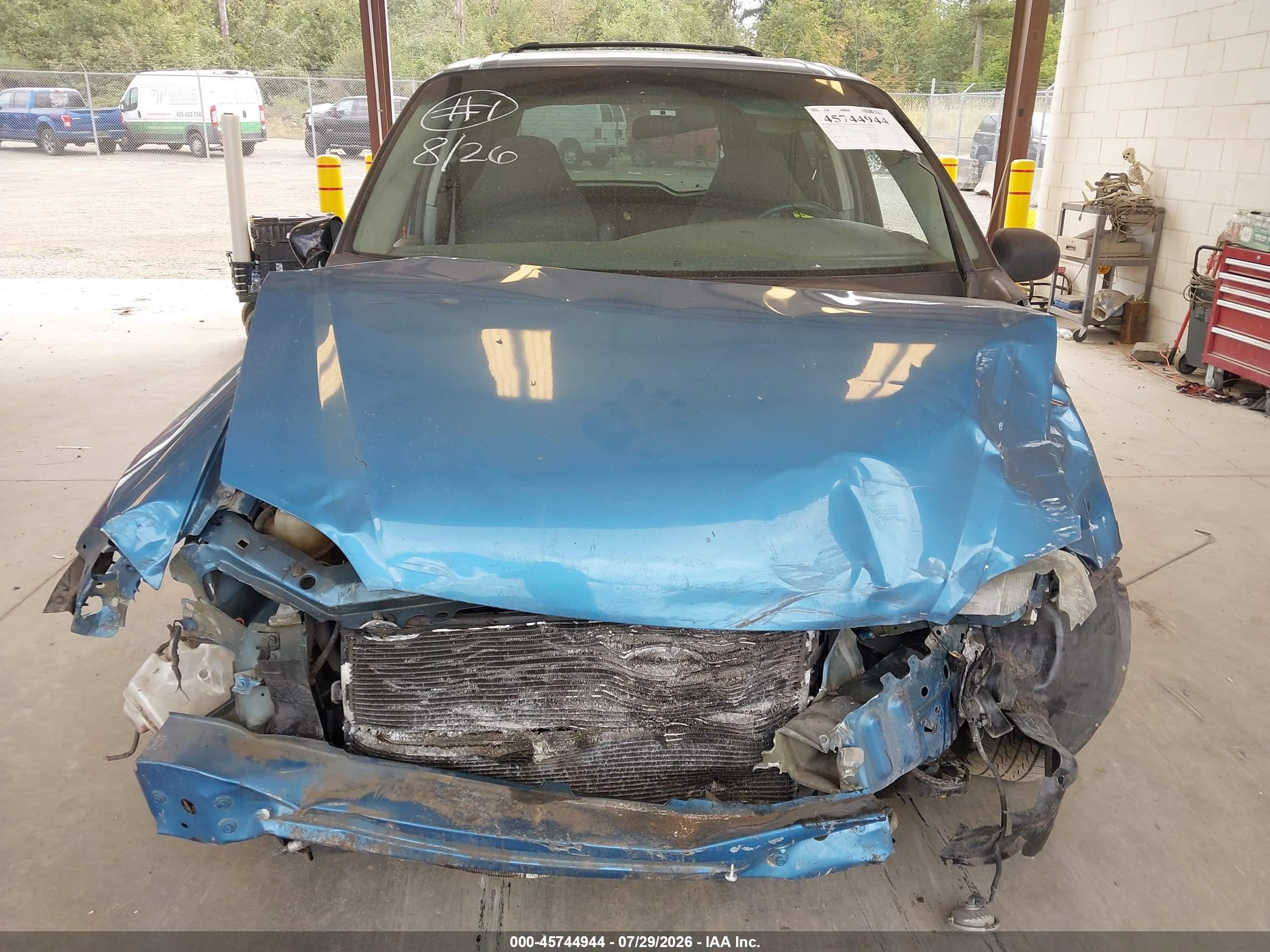 2003 Ford Windstar Lx Blue vin: 2FMZA51463BA77490
