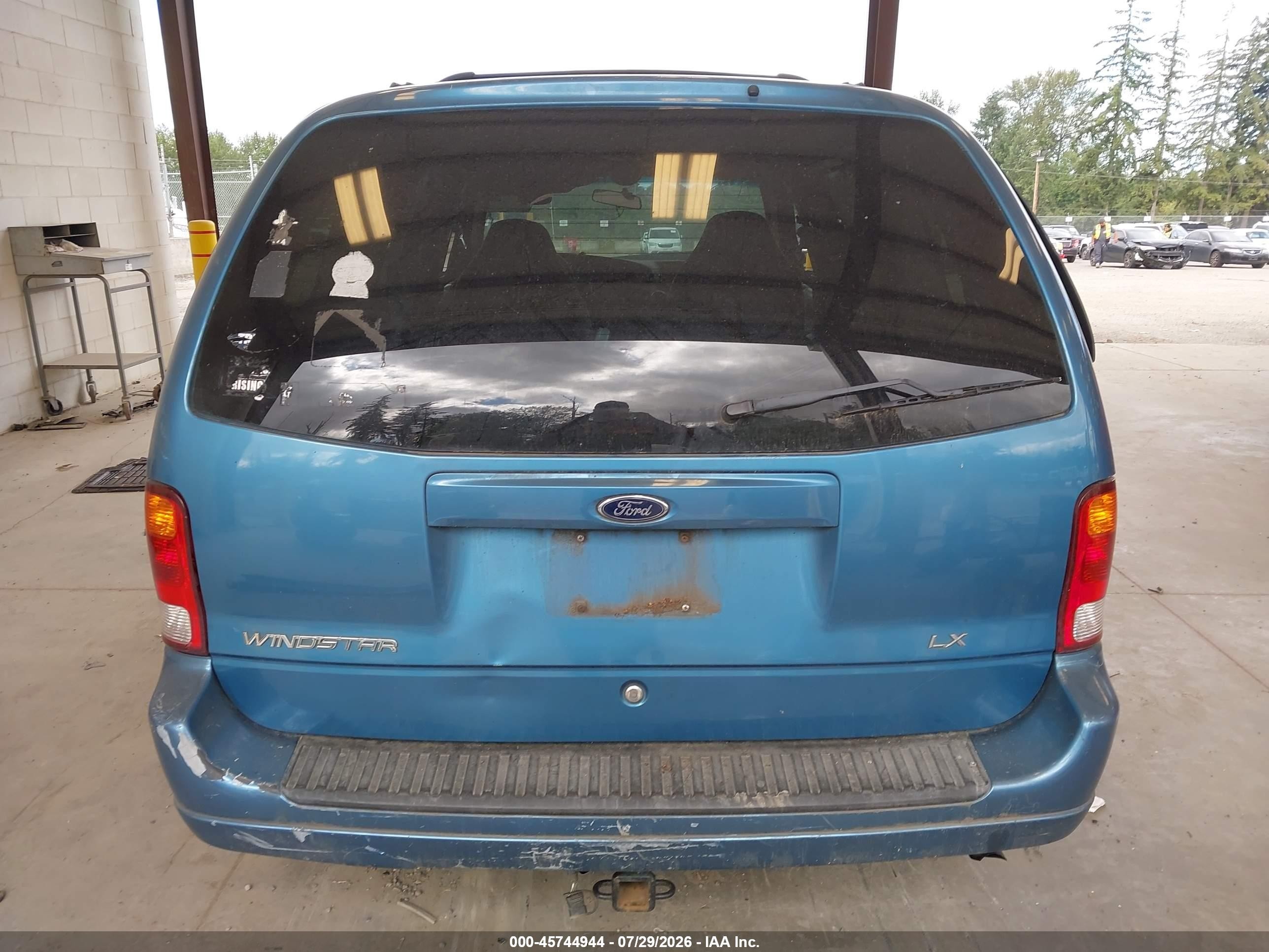 2003 Ford Windstar Lx Blue vin: 2FMZA51463BA77490