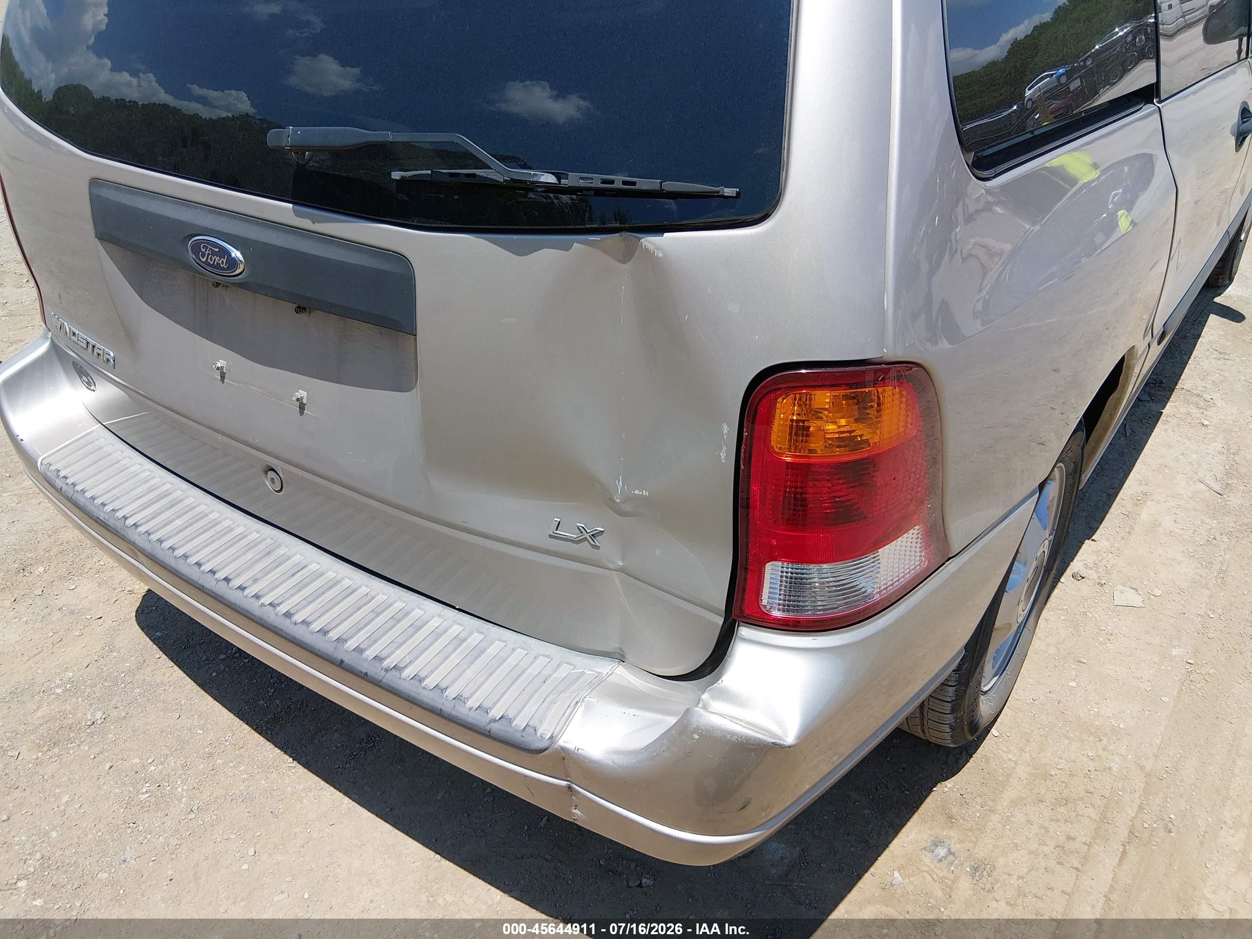 2003 Ford Windstar Lx Gold vin: 2FMZA51473BB01764