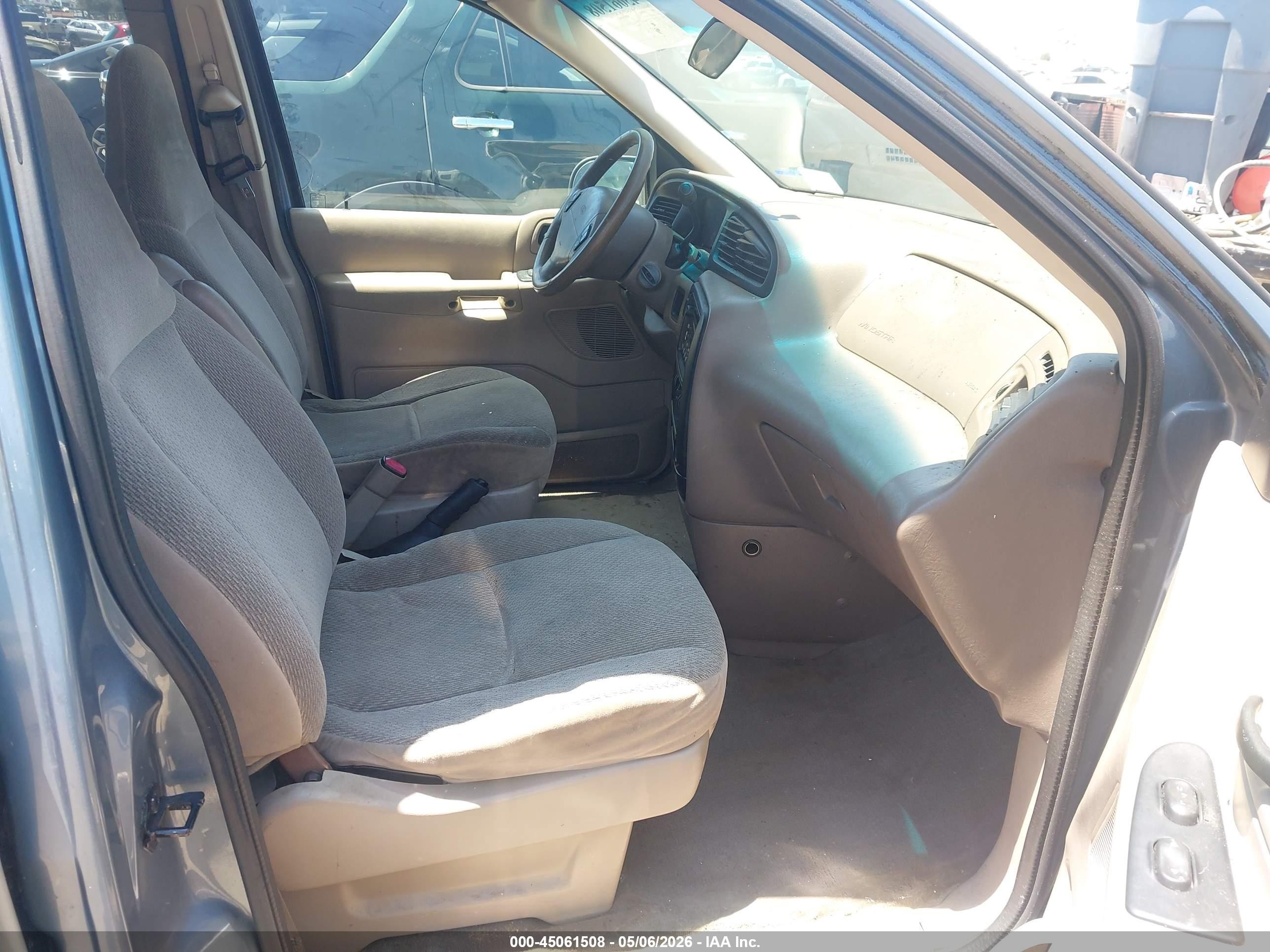 1999 Ford Windstar Lx Light Blue vin: 2FMZA5147XBB14617