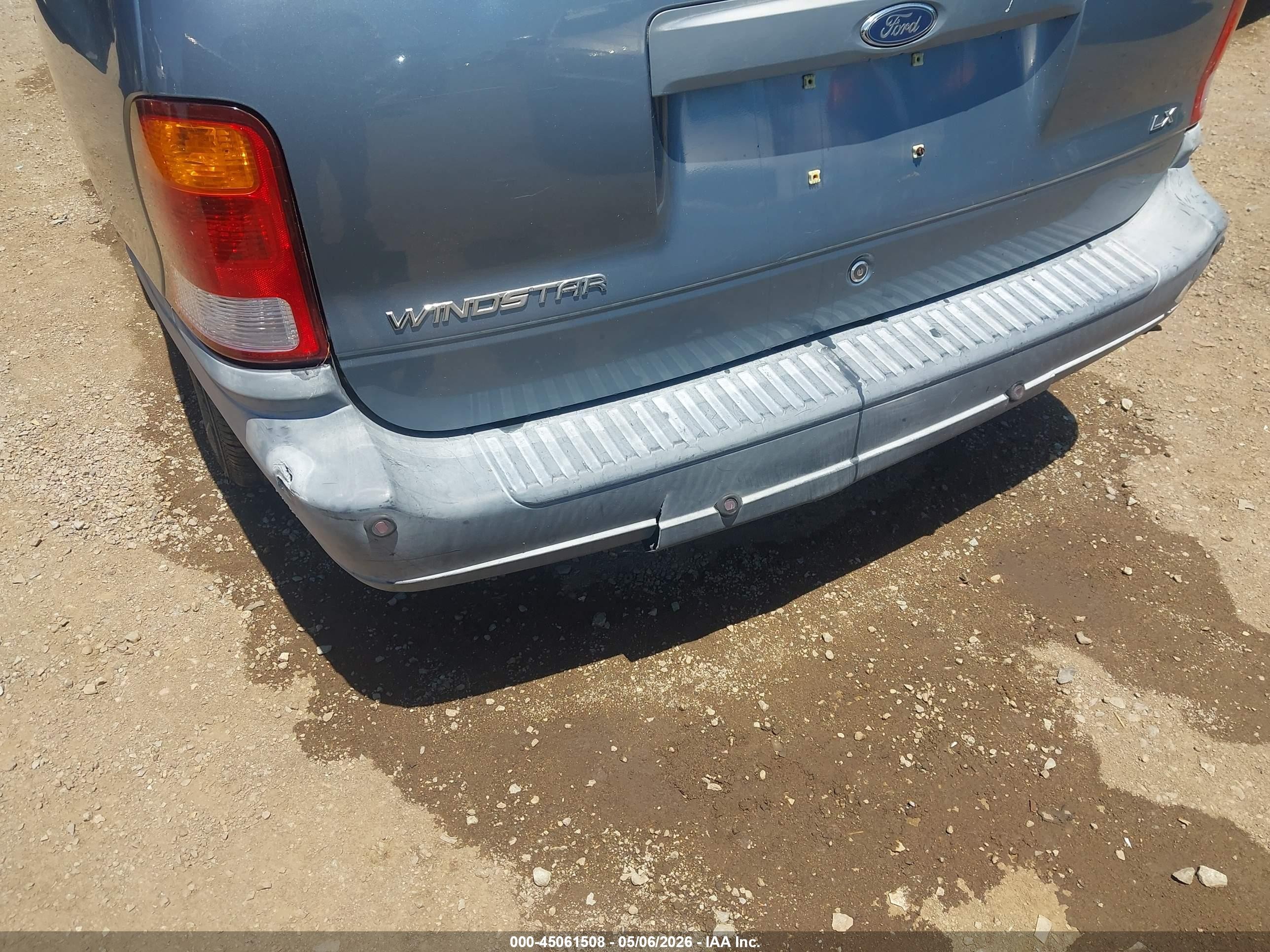 1999 Ford Windstar Lx Light Blue vin: 2FMZA5147XBB14617
