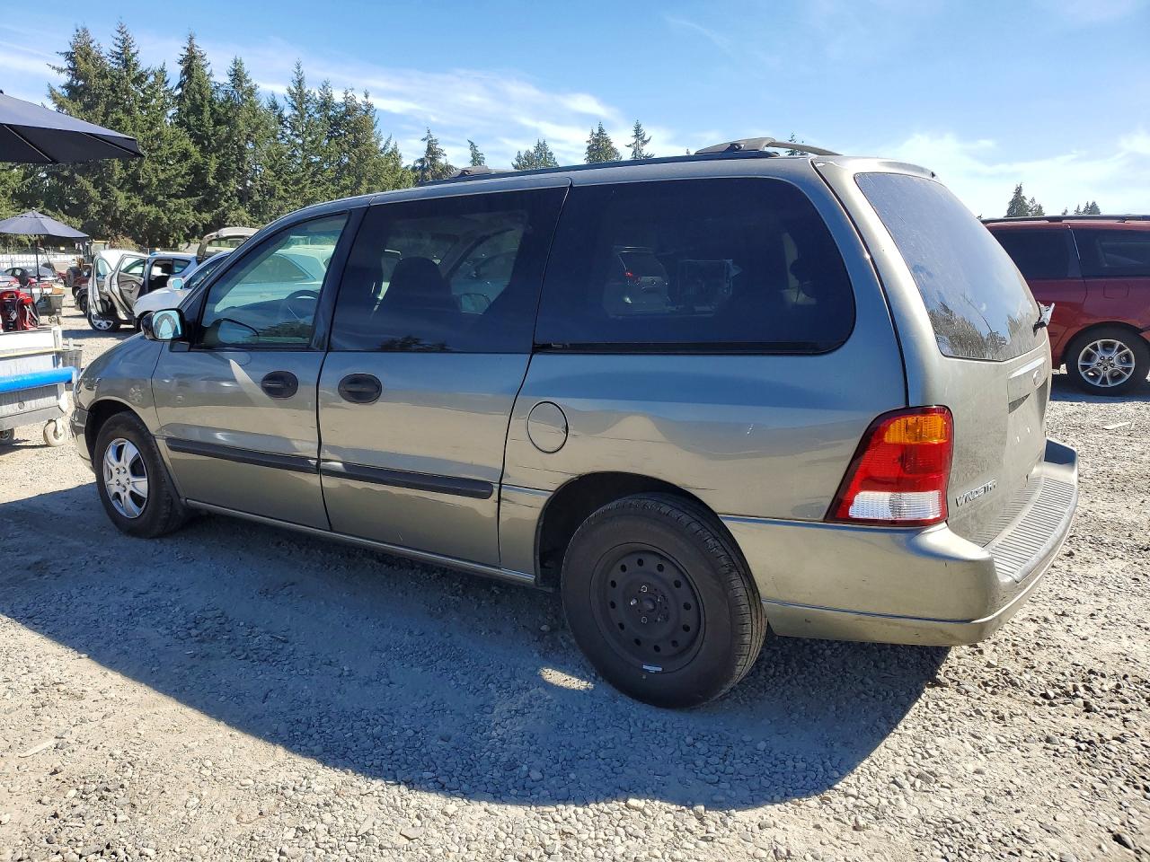 2002 Ford Windstar Lx Gray vin: 2FMZA51482BA59278