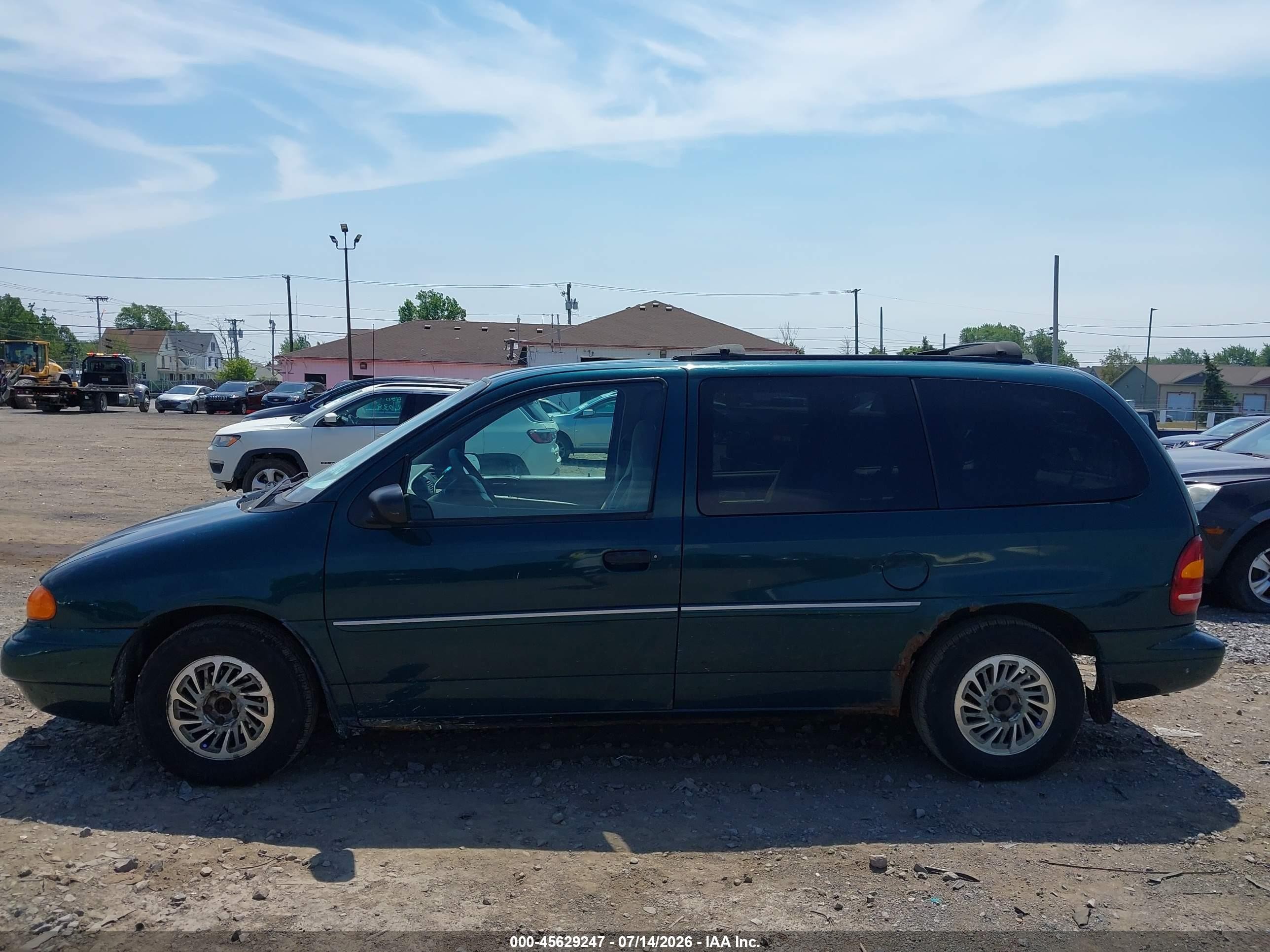 1998 Ford Windstar Gl/limited/lx Green vin: 2FMZA5148WBE30882