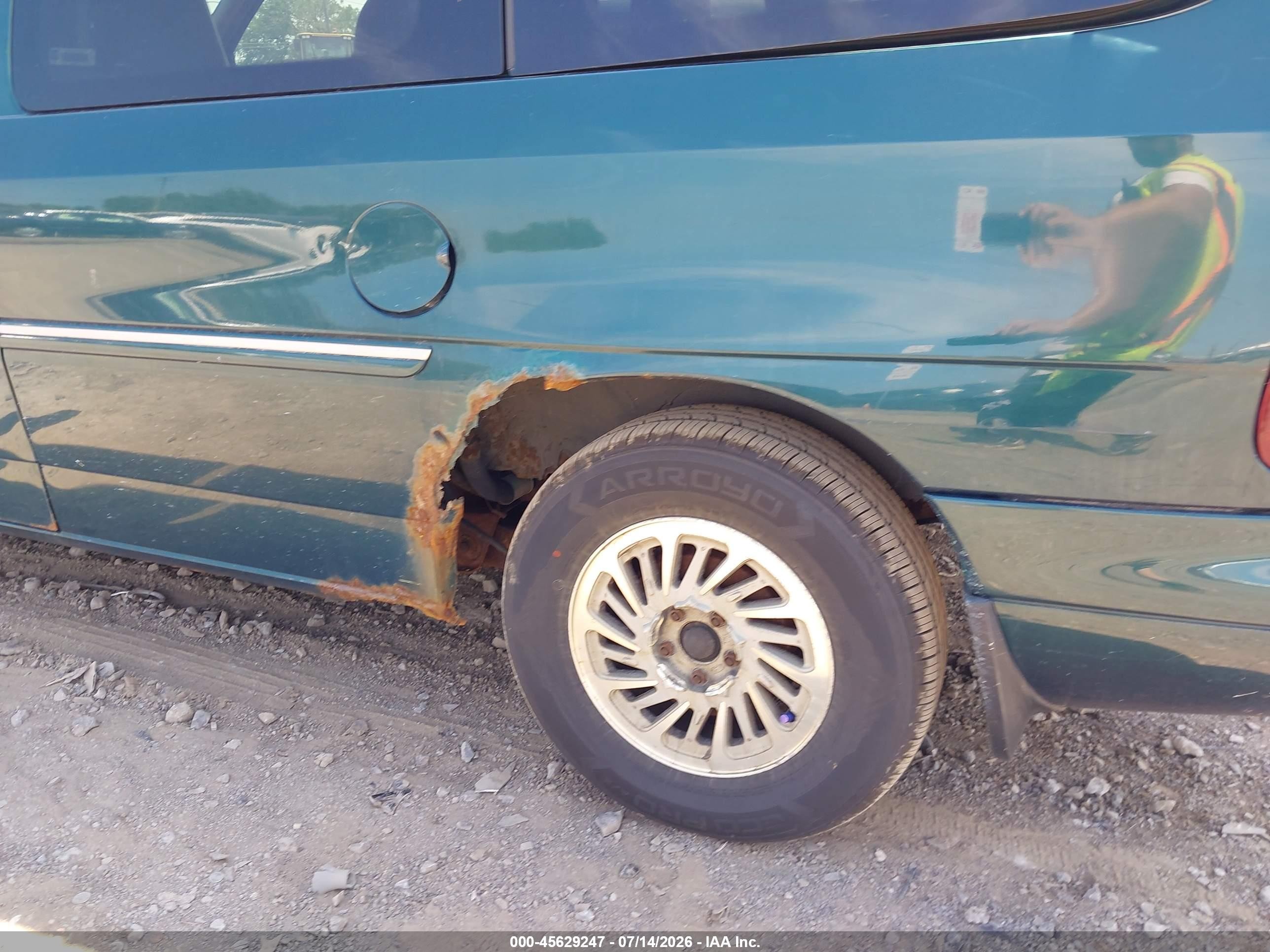 1998 Ford Windstar Gl/limited/lx Green vin: 2FMZA5148WBE30882