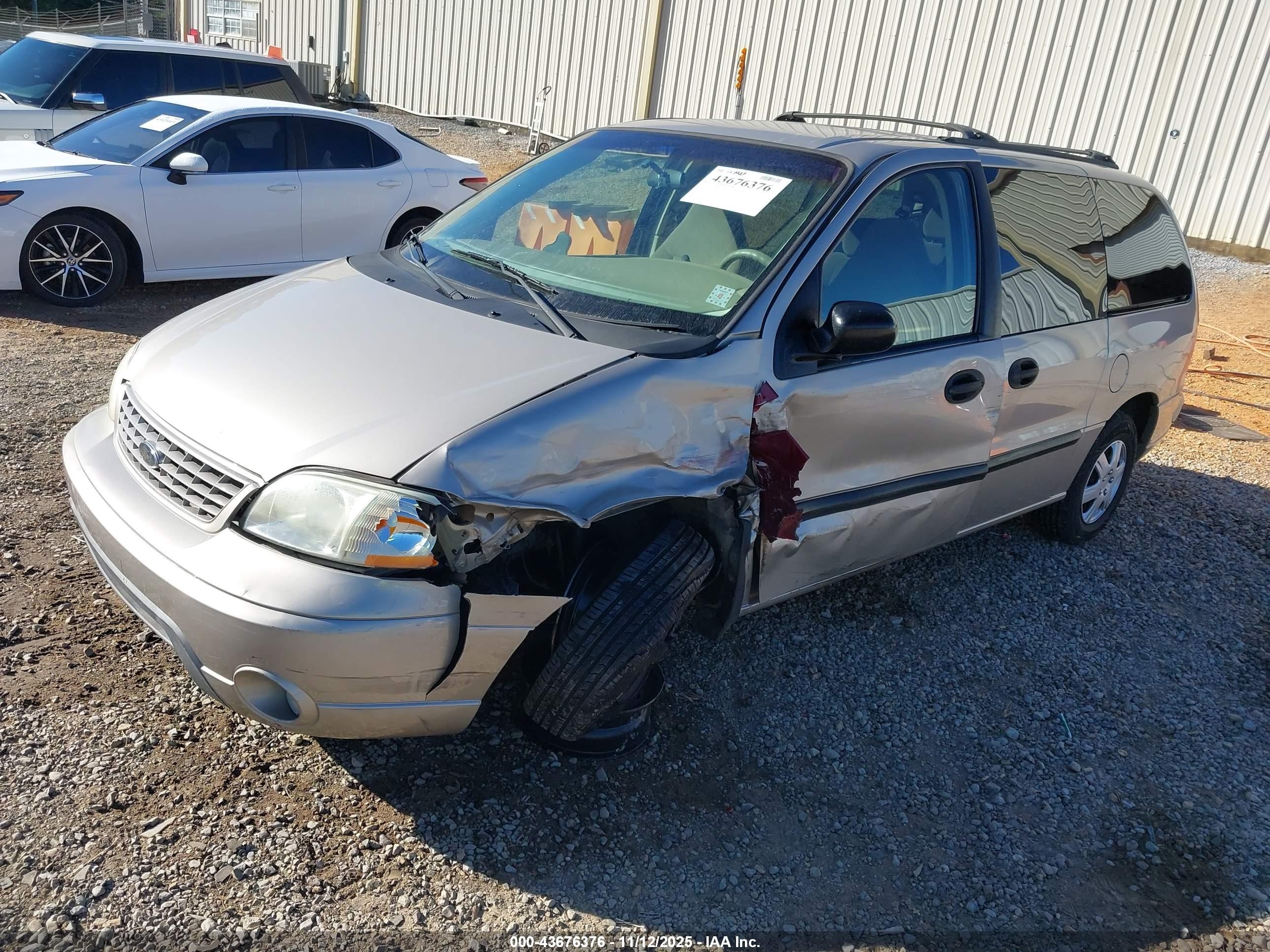 2003 Ford Windstar Lx Silver vin: 2FMZA51493BA80688