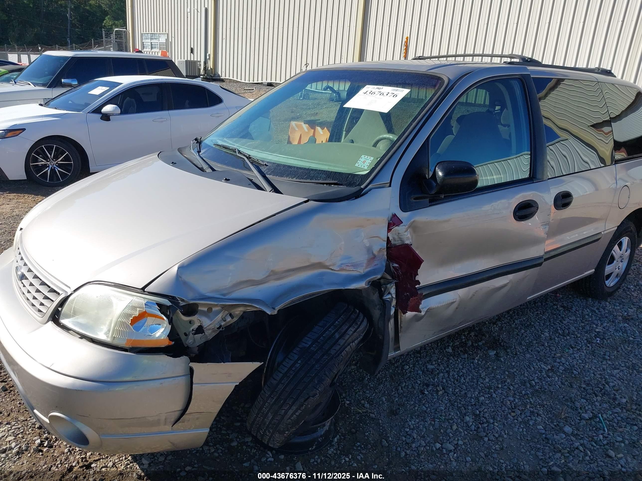 2003 Ford Windstar Lx Silver vin: 2FMZA51493BA80688