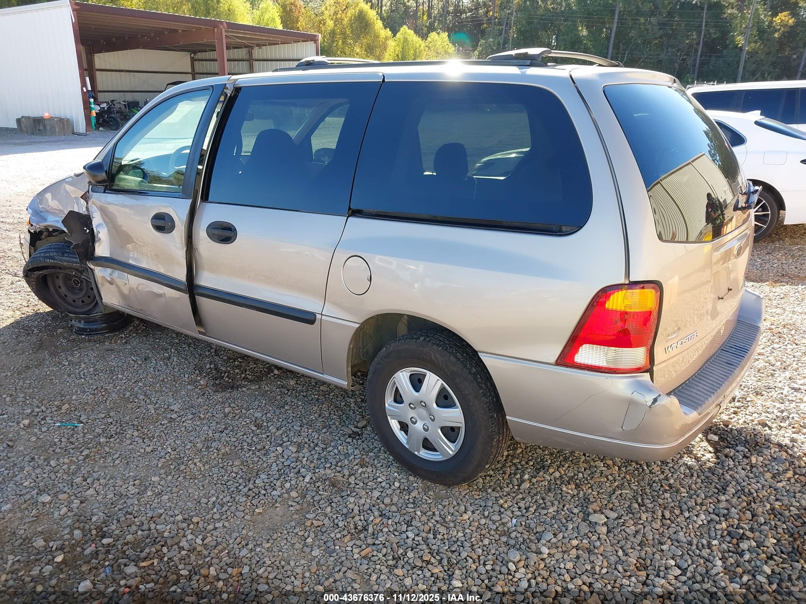 2003 Ford Windstar Lx Silver vin: 2FMZA51493BA80688