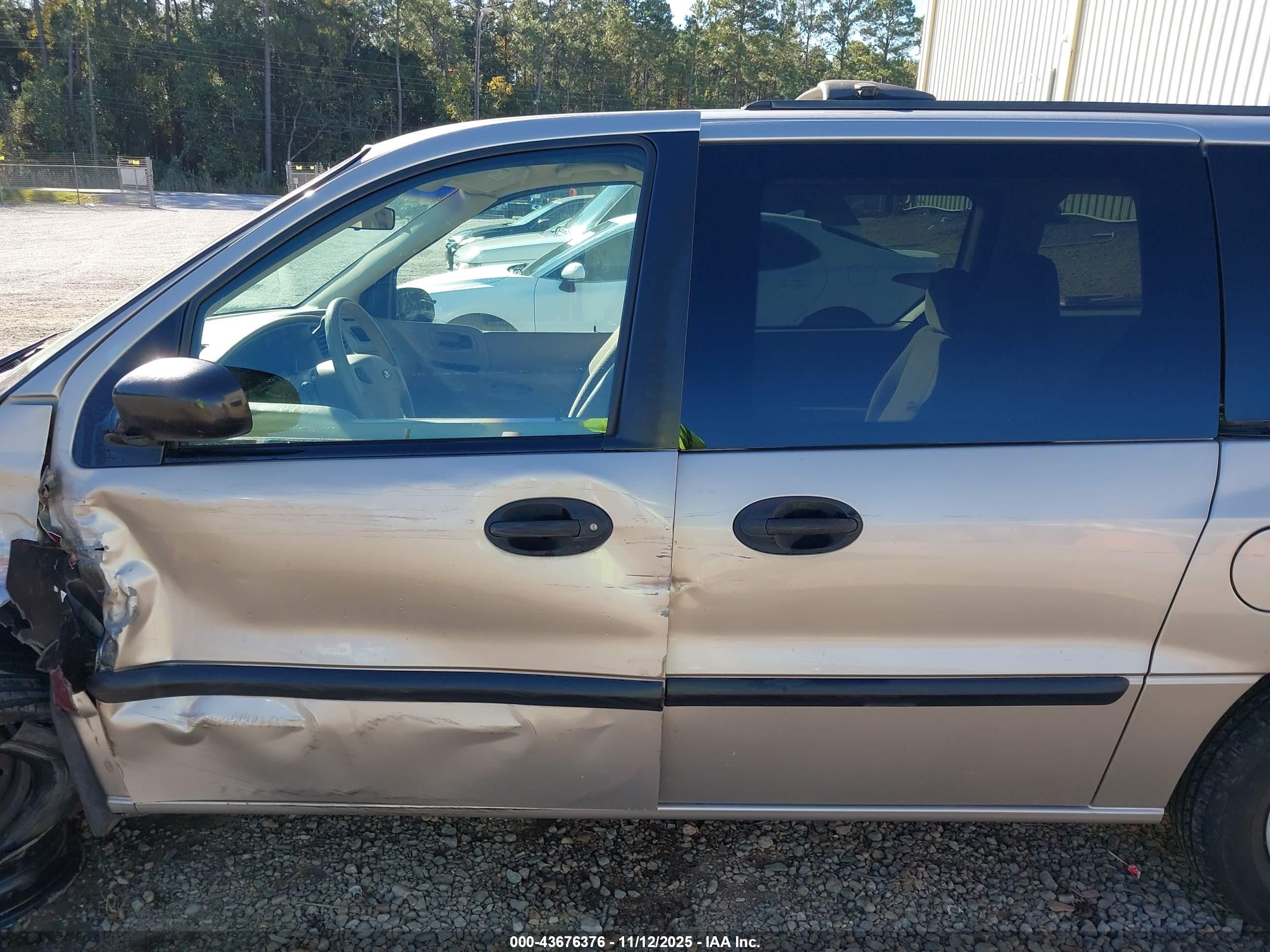 2003 Ford Windstar Lx Silver vin: 2FMZA51493BA80688