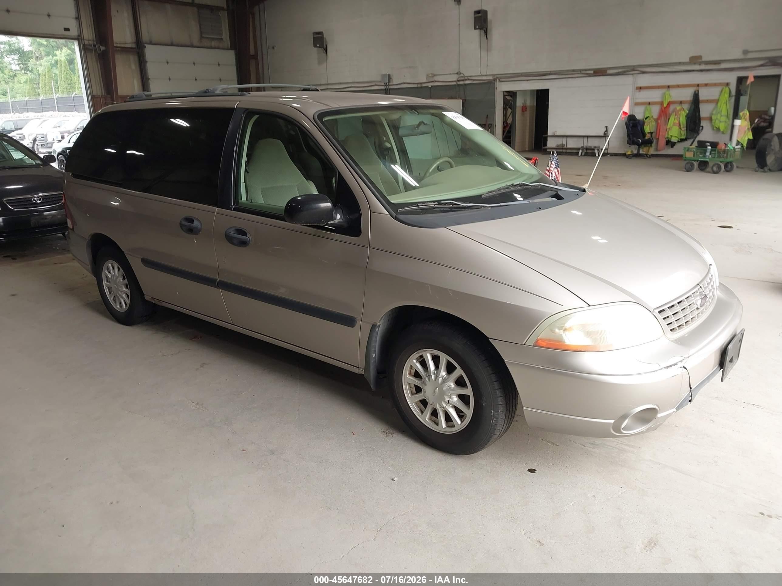 2003 Ford Windstar Lx Brown vin: 2FMZA51493BB05296