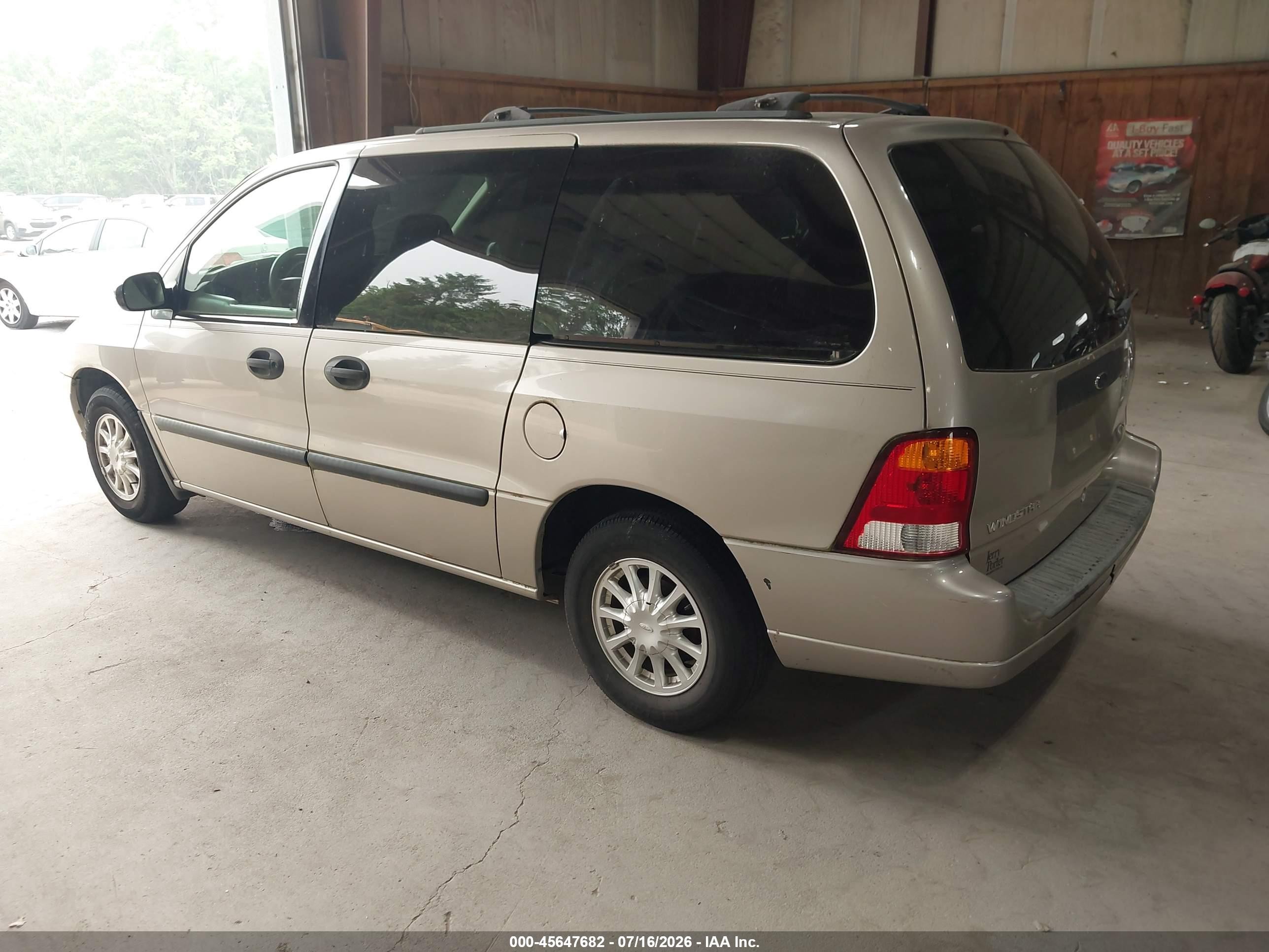 2003 Ford Windstar Lx Brown vin: 2FMZA51493BB05296