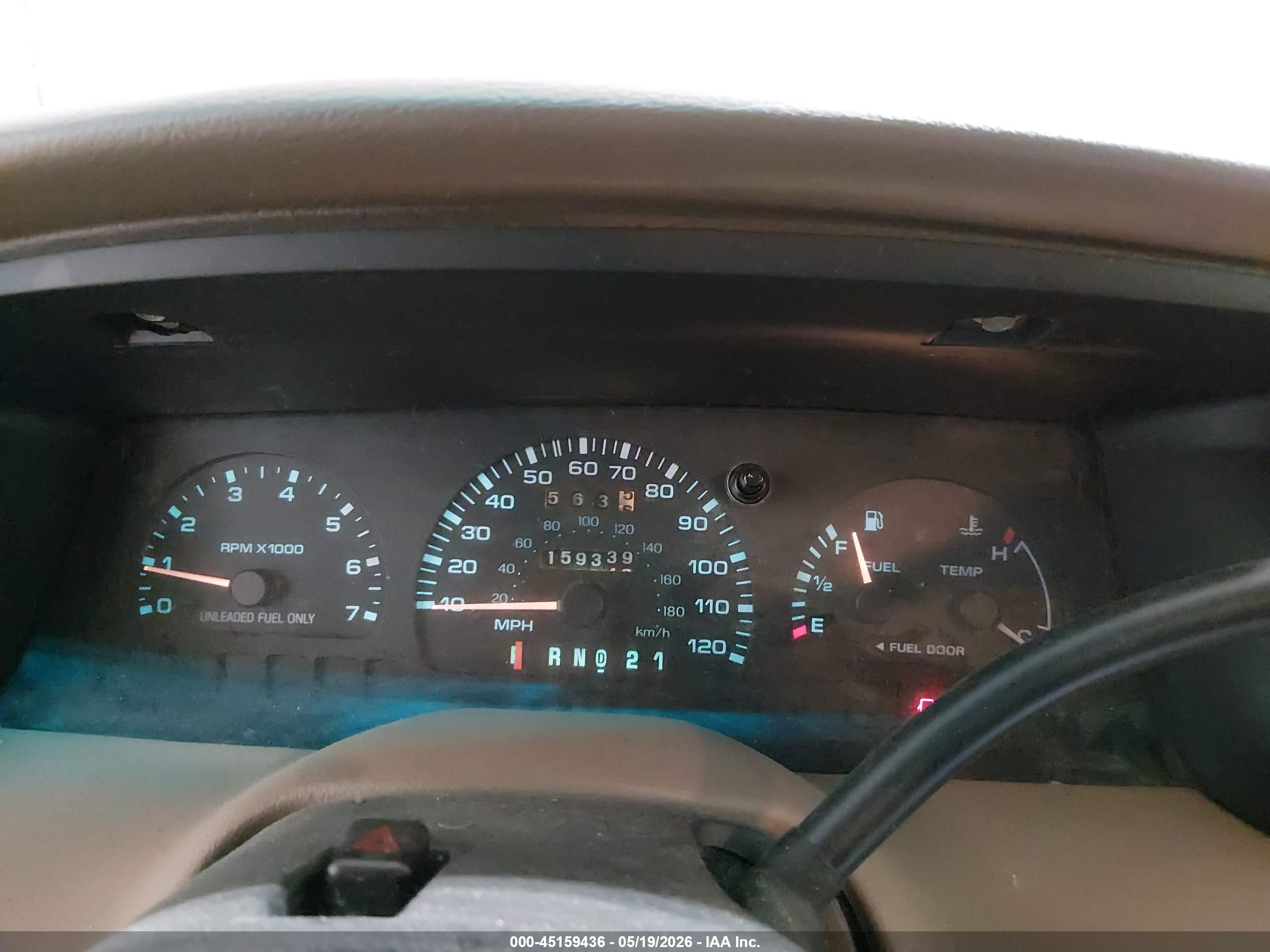 1998 Ford Windstar Gl/limited/lx Red vin: 2FMZA5149WBE39638