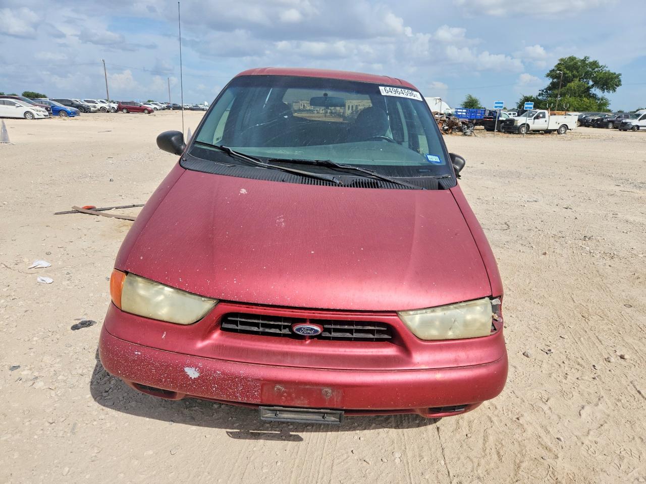 1998 Ford Windstar Wagon Красный vin: 2FMZA5149WBE50705