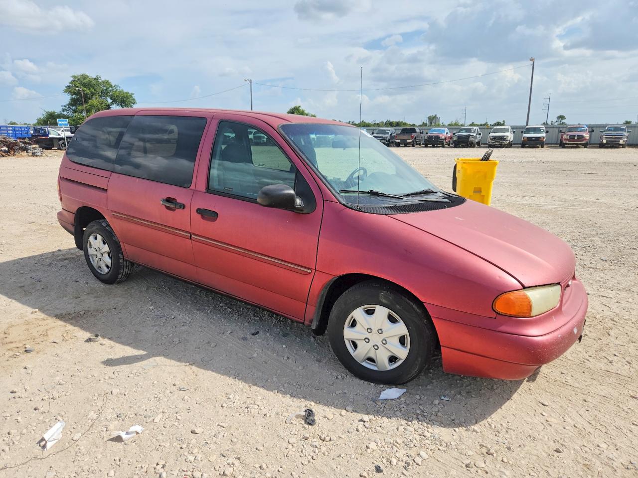 1998 Ford Windstar Wagon Красный vin: 2FMZA5149WBE50705