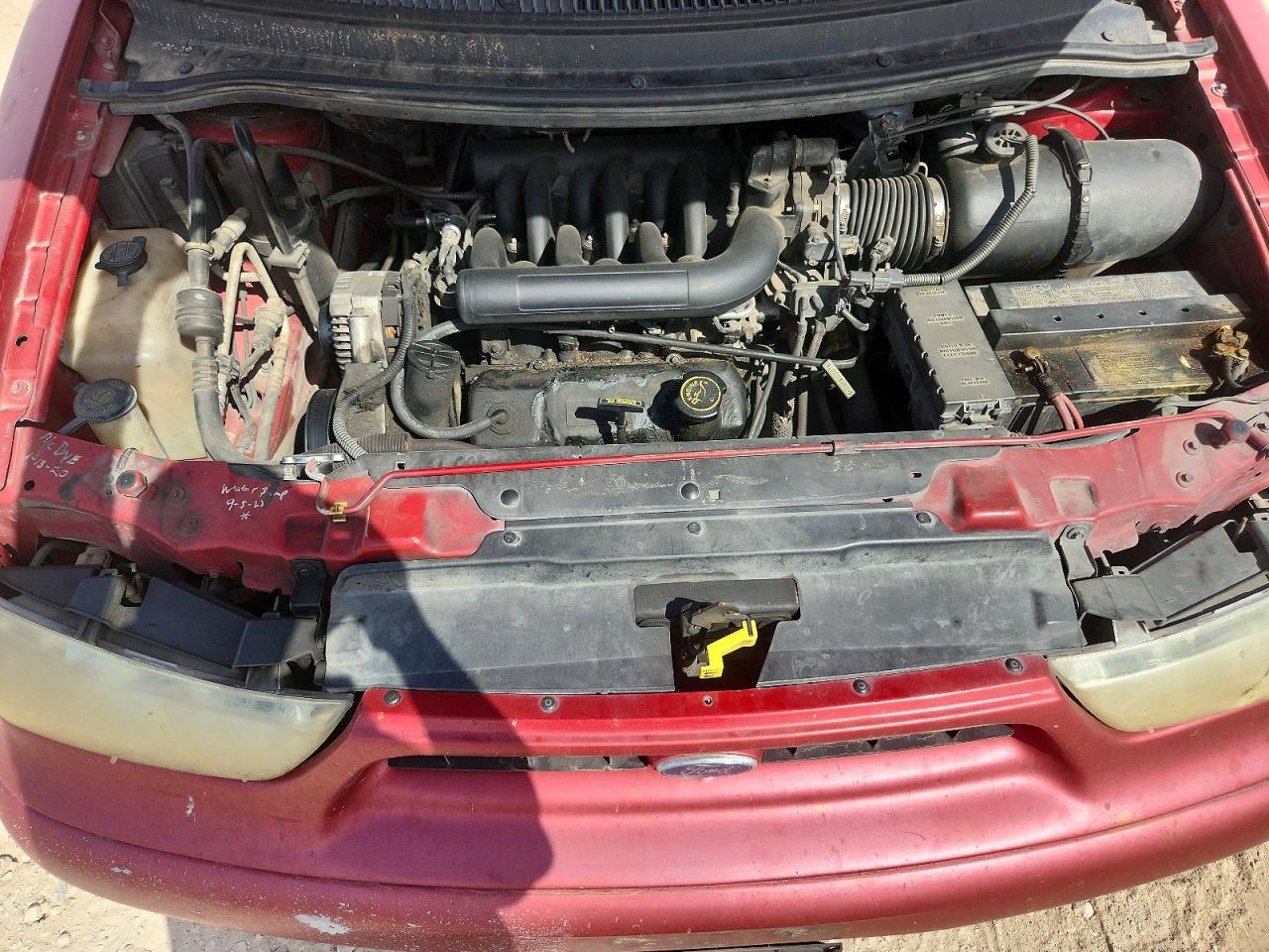 1998 Ford Windstar Wagon Красный vin: 2FMZA5149WBE50705