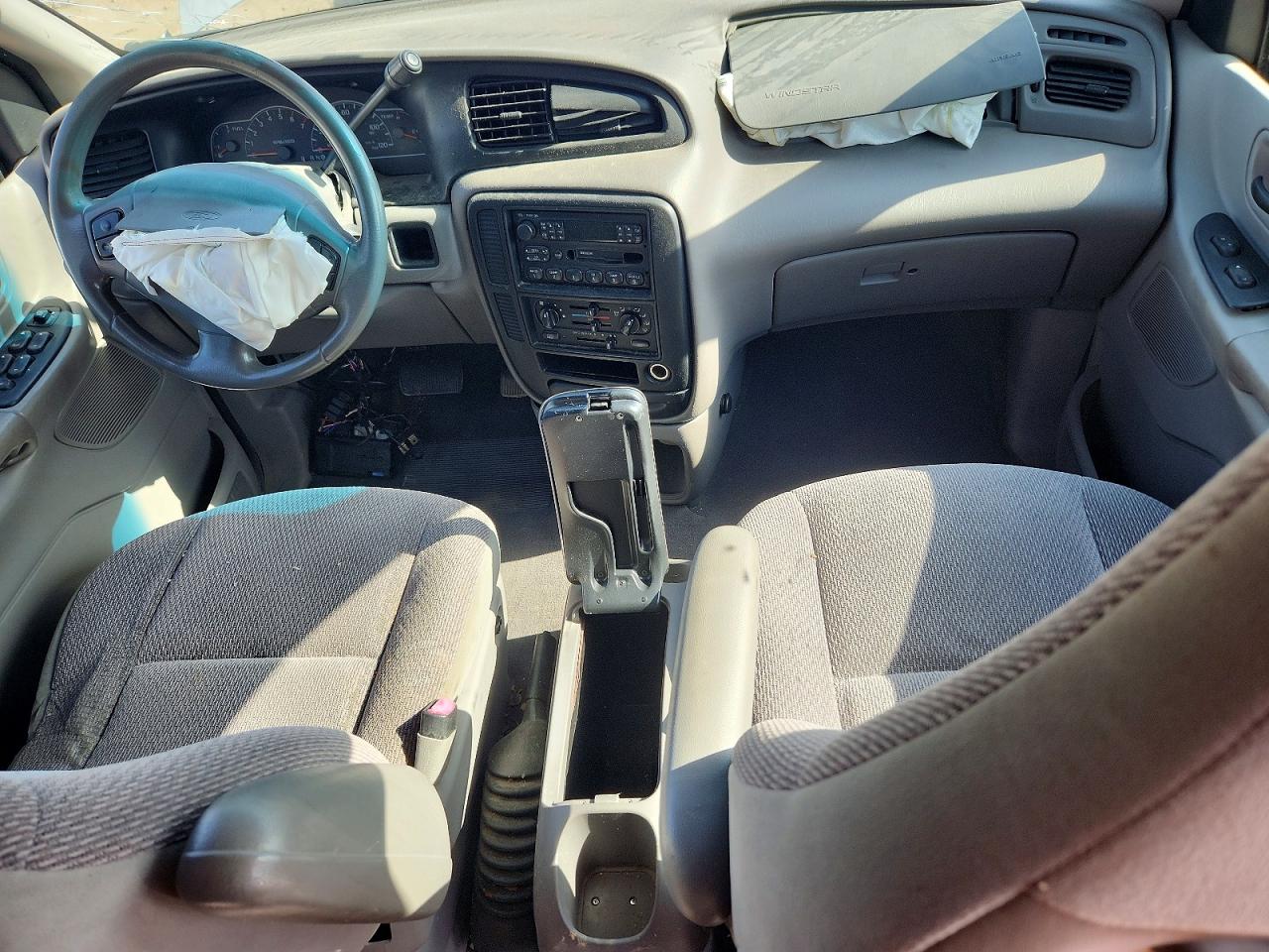 2000 Ford Windstar Lx White vin: 2FMZA5149YBA51120