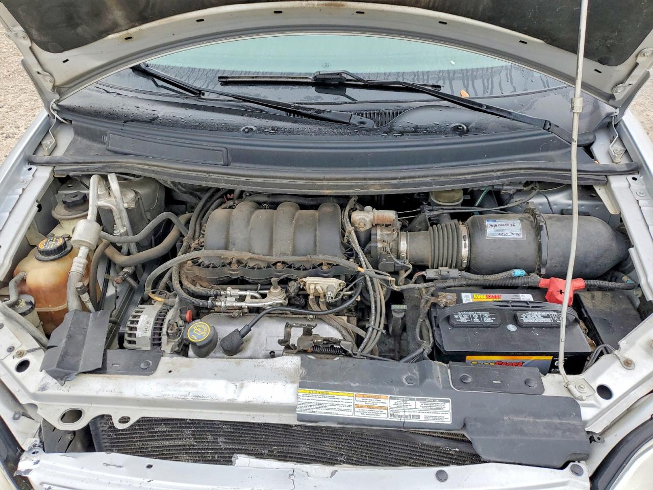 2000 Ford Windstar Lx Silver vin: 2FMZA5149YBD03383