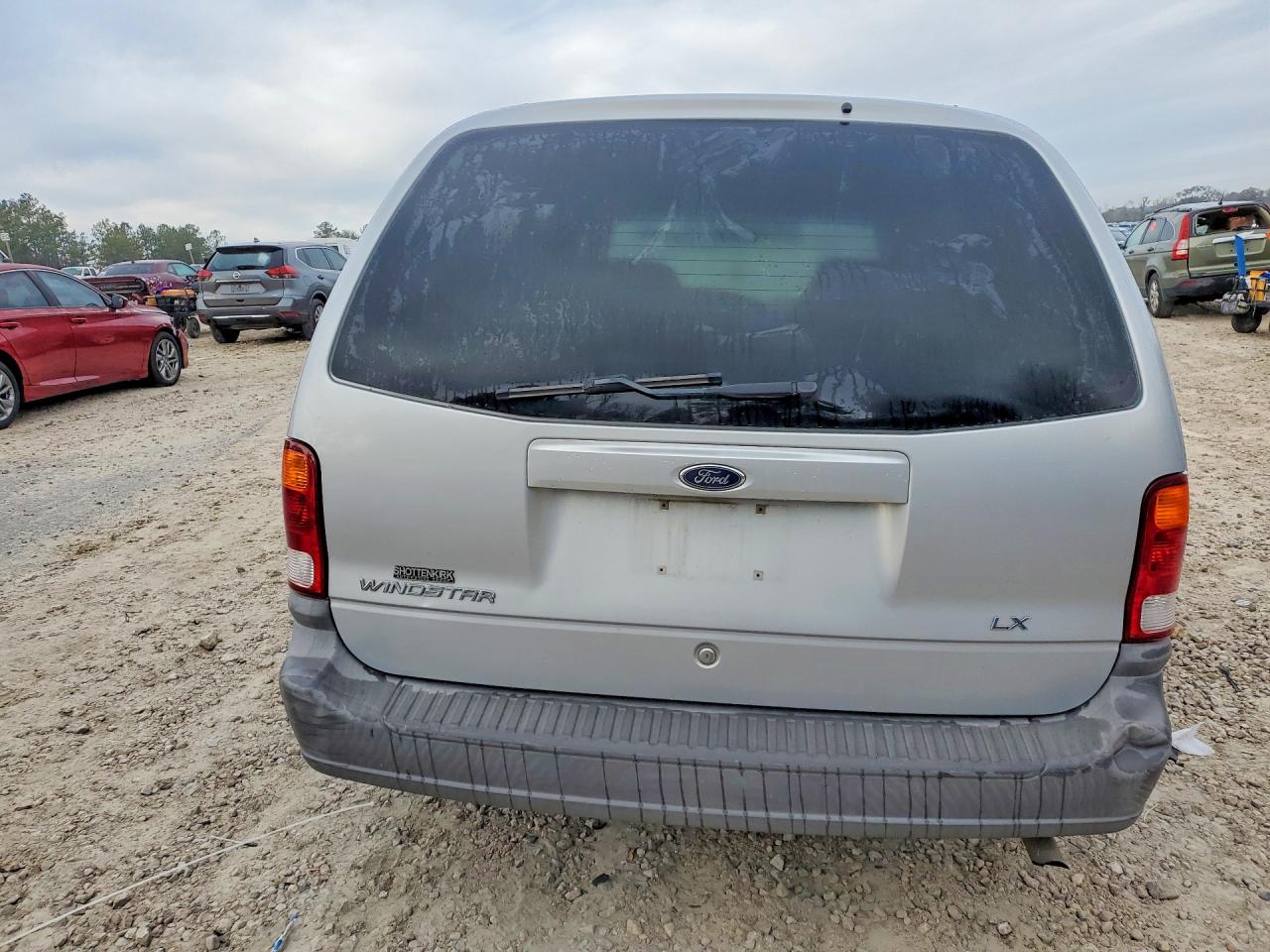 2000 Ford Windstar Lx Silver vin: 2FMZA5149YBD03383
