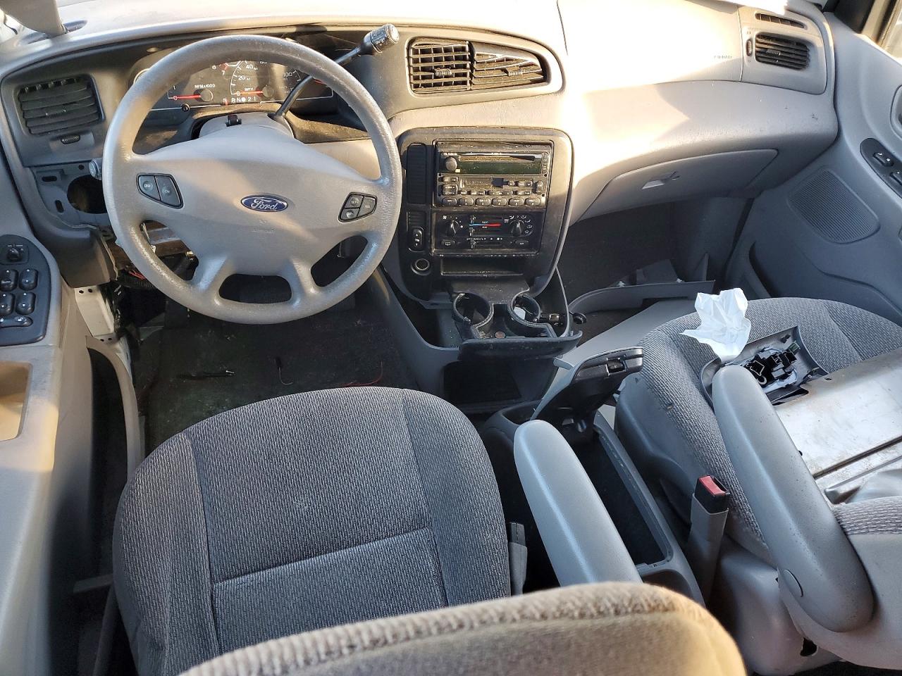 2002 Ford Windstar Lx White vin: 2FMZA514X2BB26625