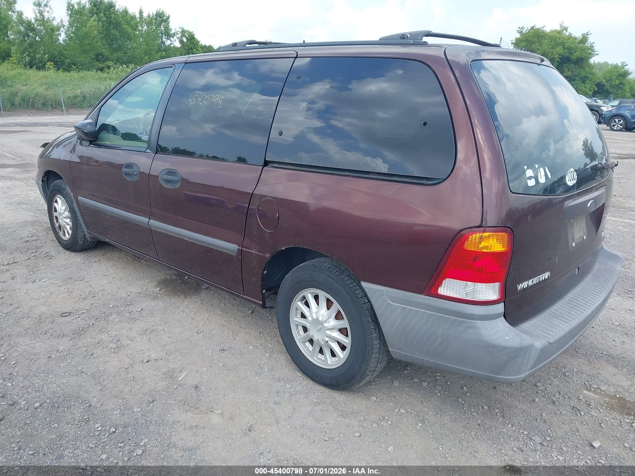 1999 Ford Windstar Lx Brown vin: 2FMZA514XXBA83556