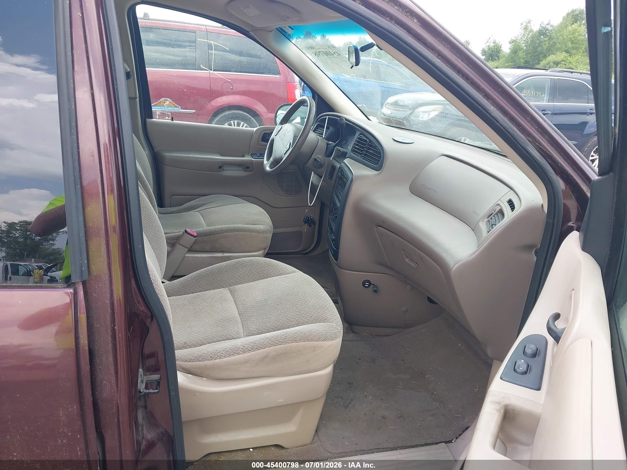 1999 Ford Windstar Lx Brown vin: 2FMZA514XXBA83556