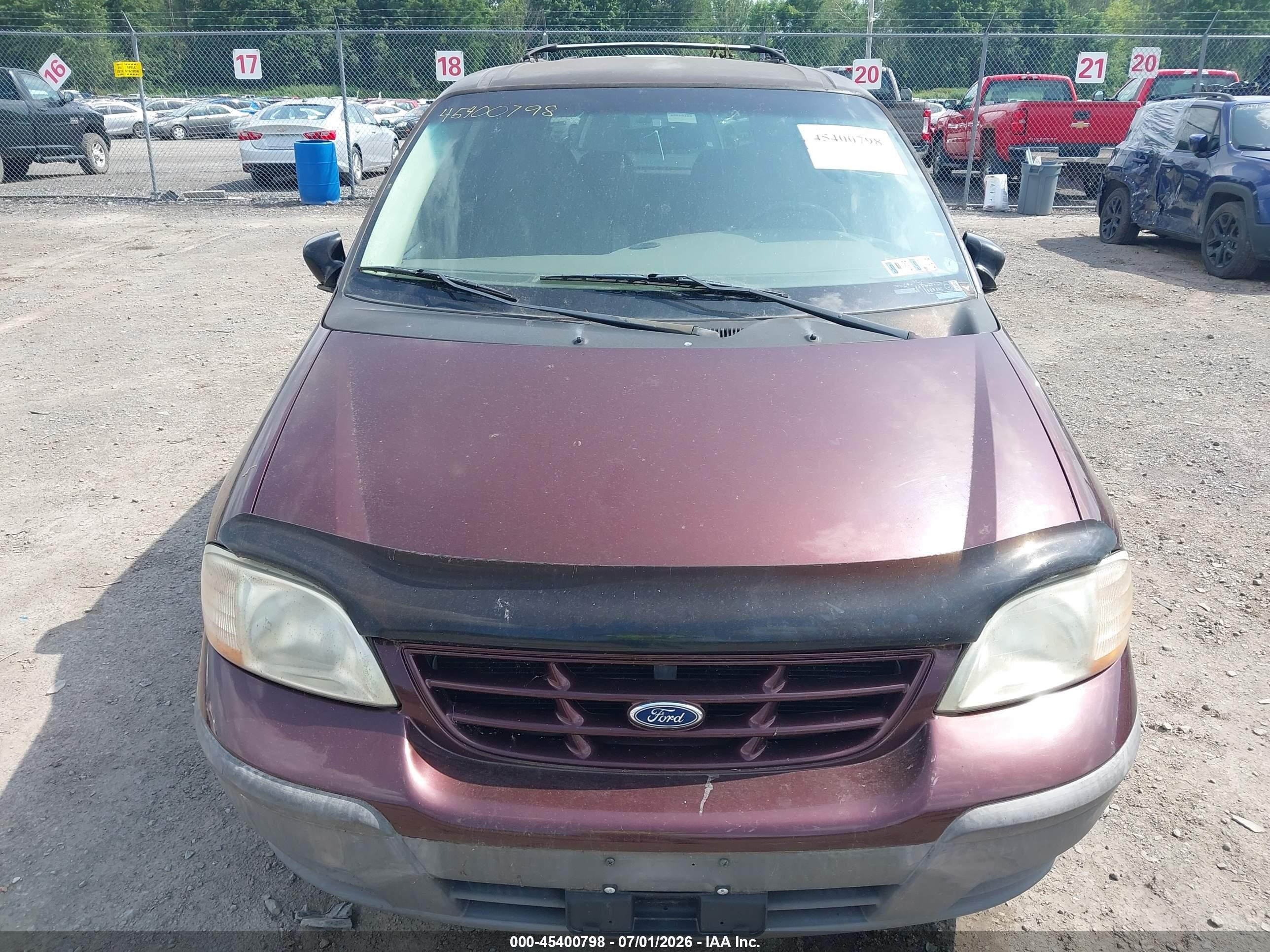 1999 Ford Windstar Lx Brown vin: 2FMZA514XXBA83556