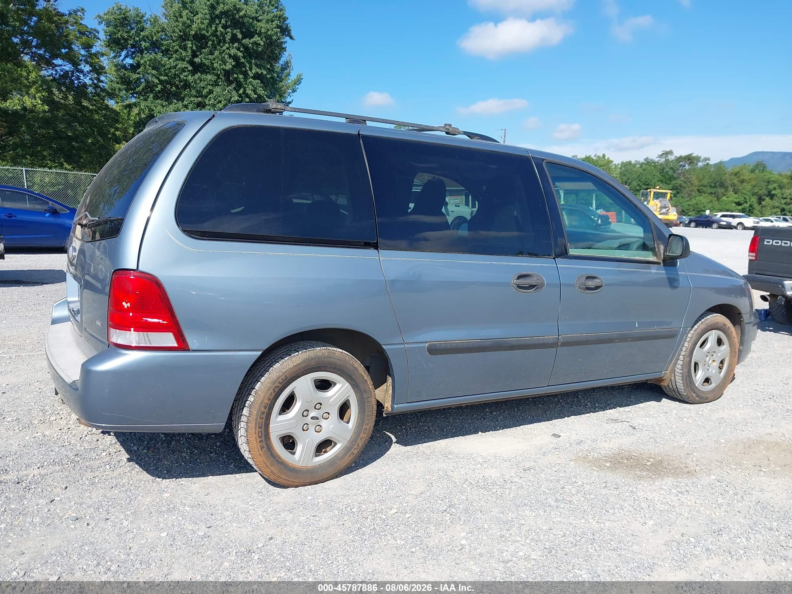 2004 Ford Freestar Se Blue vin: 2FMZA51604BA63264