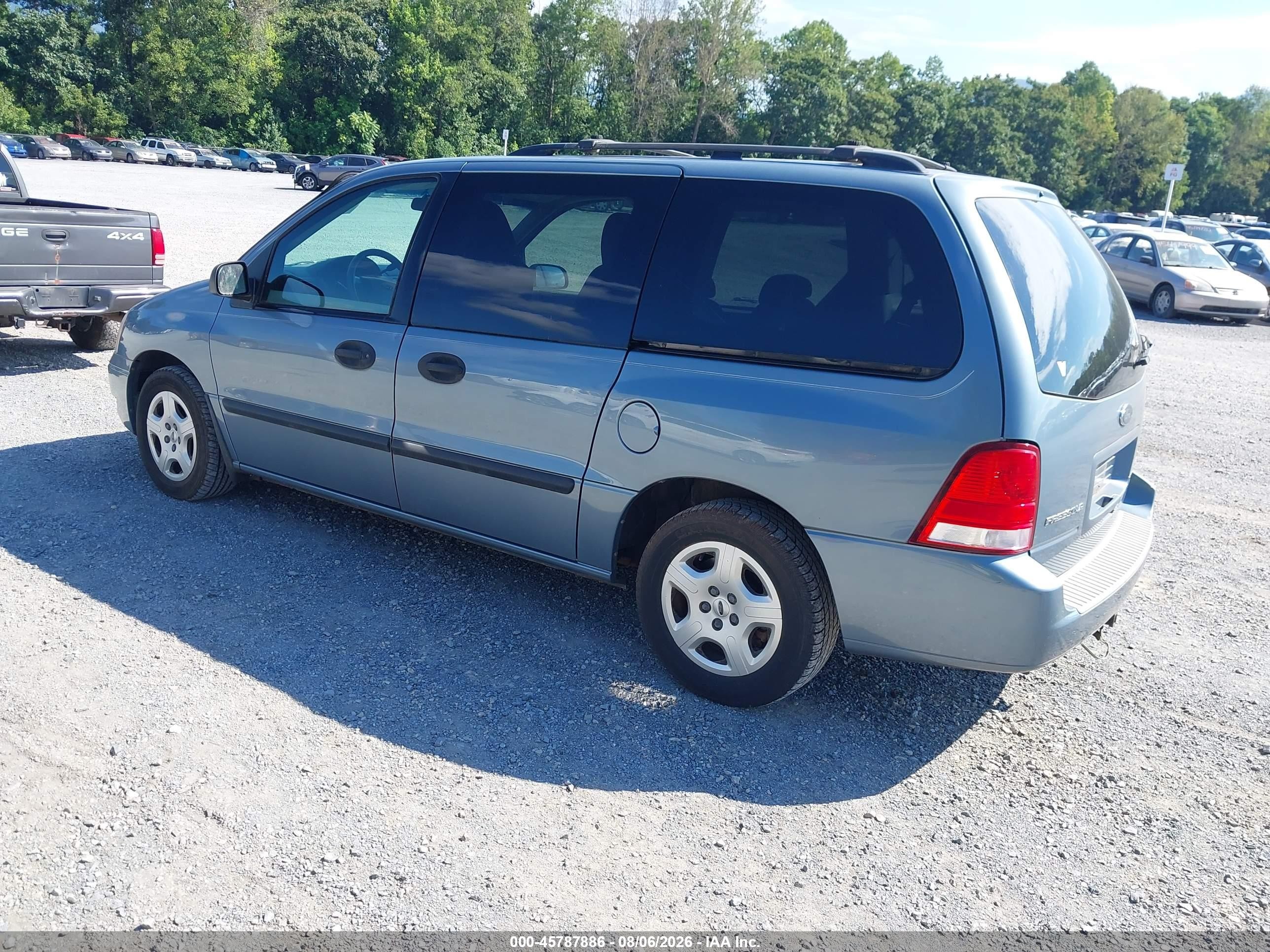 2004 Ford Freestar Se Blue vin: 2FMZA51604BA63264