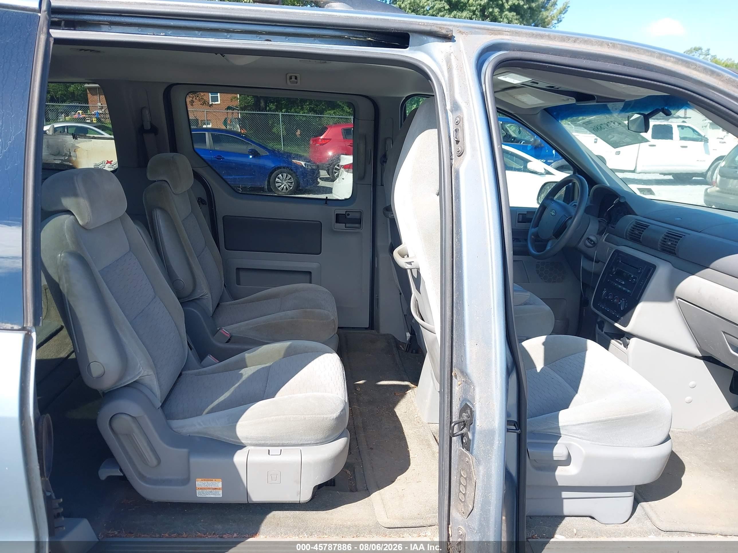 2004 Ford Freestar Se Blue vin: 2FMZA51604BA63264