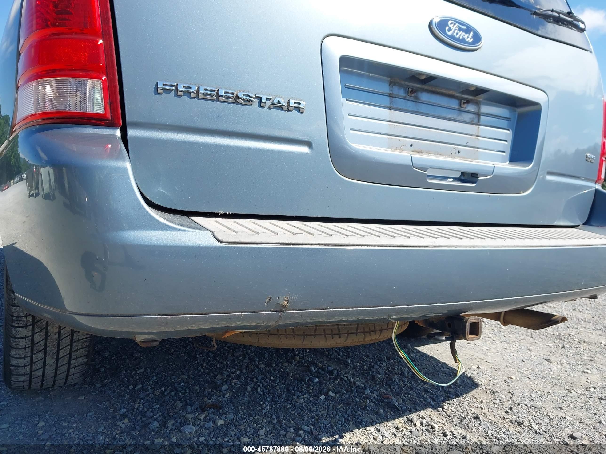 2004 Ford Freestar Se Blue vin: 2FMZA51604BA63264