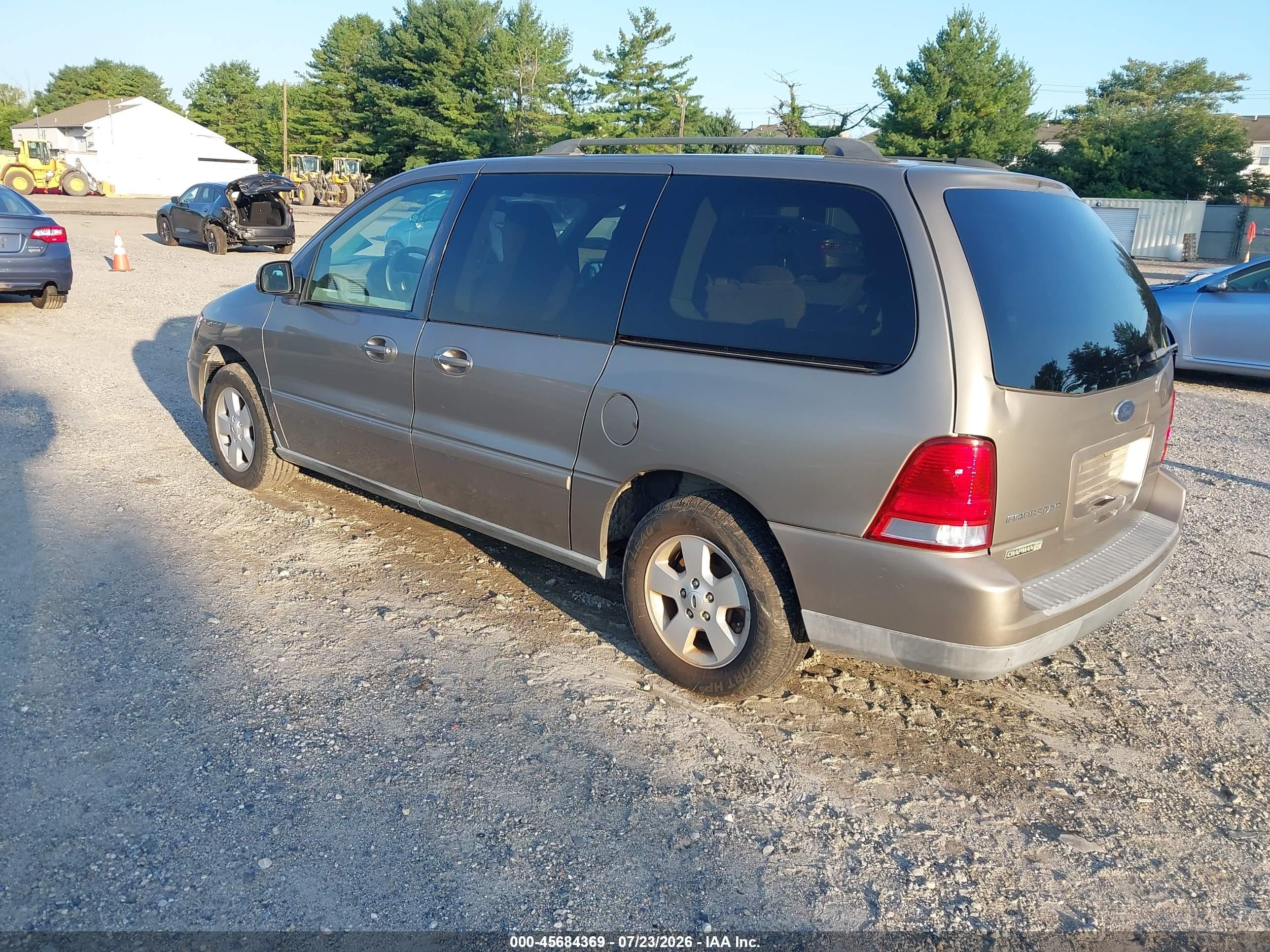 2006 Ford Freestar Se Beige vin: 2FMZA51606BA21485