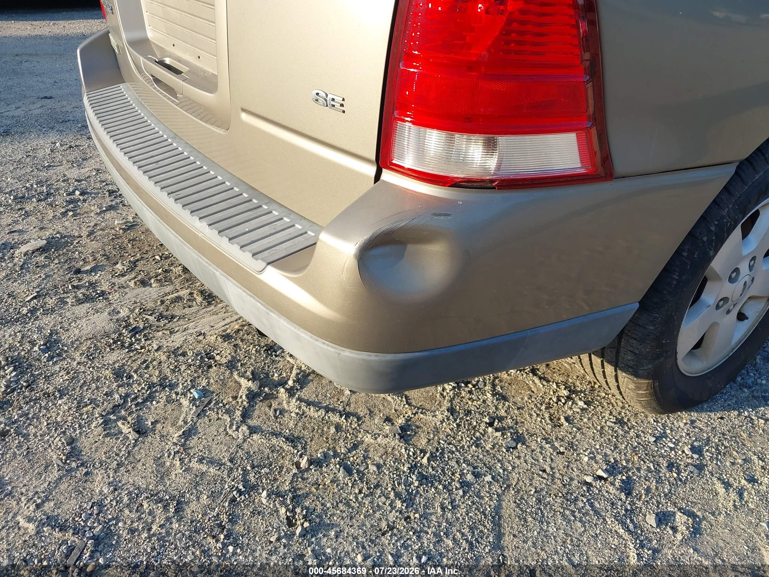 2006 Ford Freestar Se Beige vin: 2FMZA51606BA21485