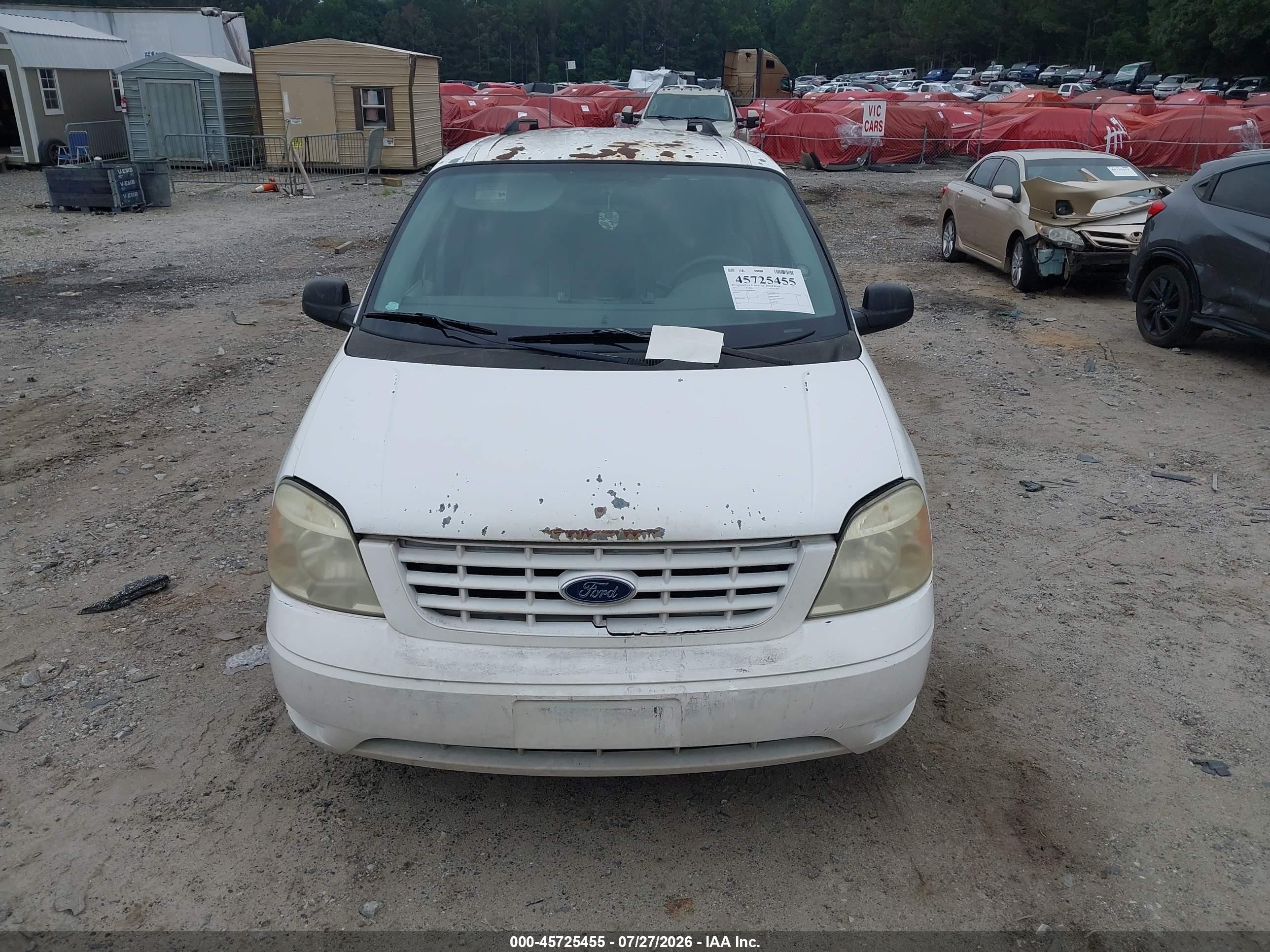 2006 Ford Freestar Se White vin: 2FMZA51606BA46399