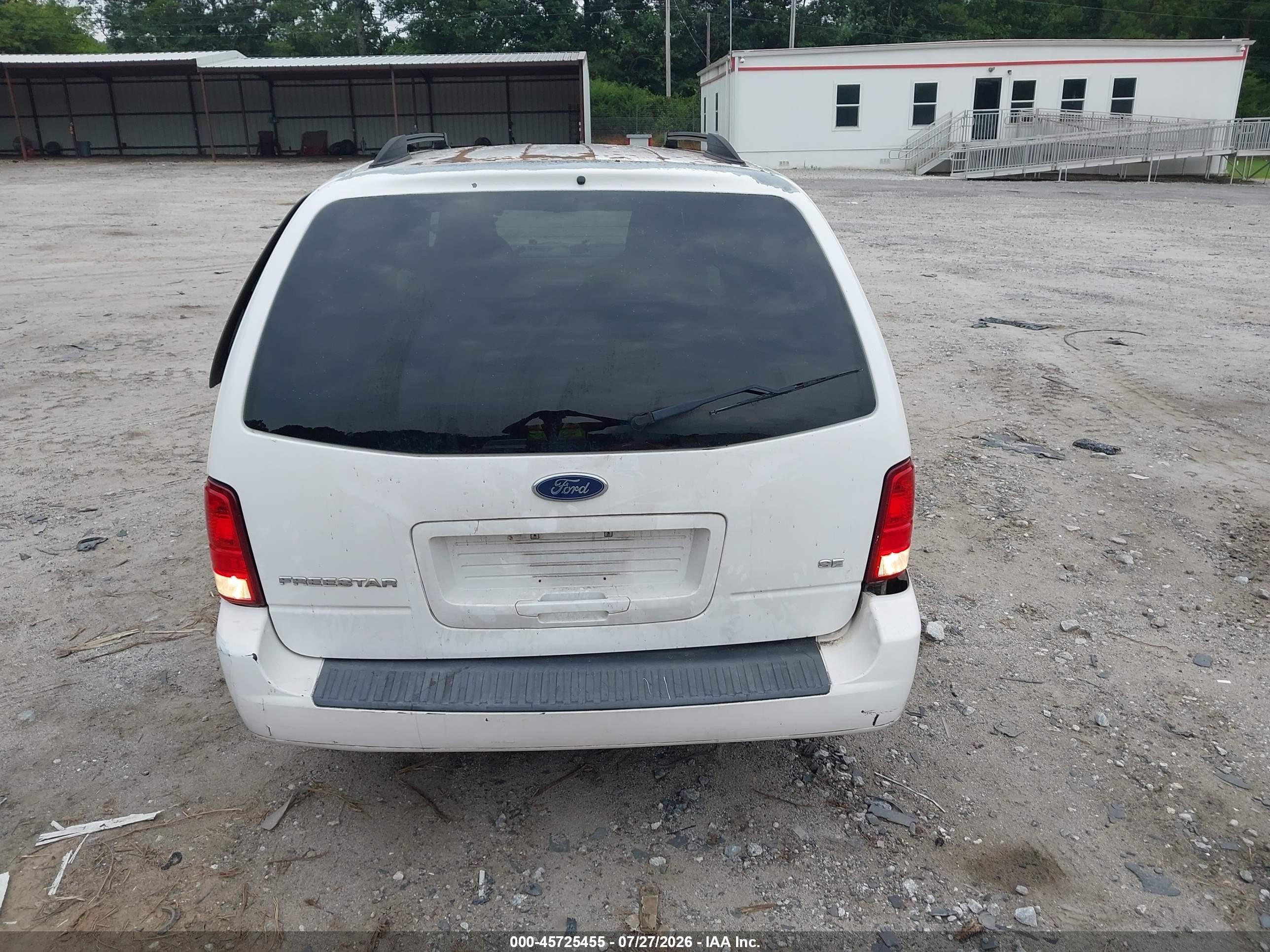 2006 Ford Freestar Se White vin: 2FMZA51606BA46399