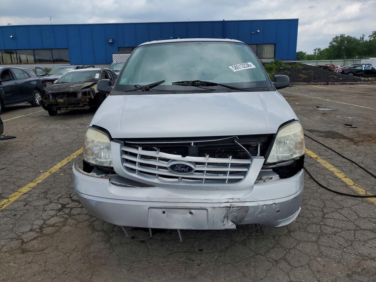 2007 Ford Freestar Se Silver vin: 2FMZA51607BA01139