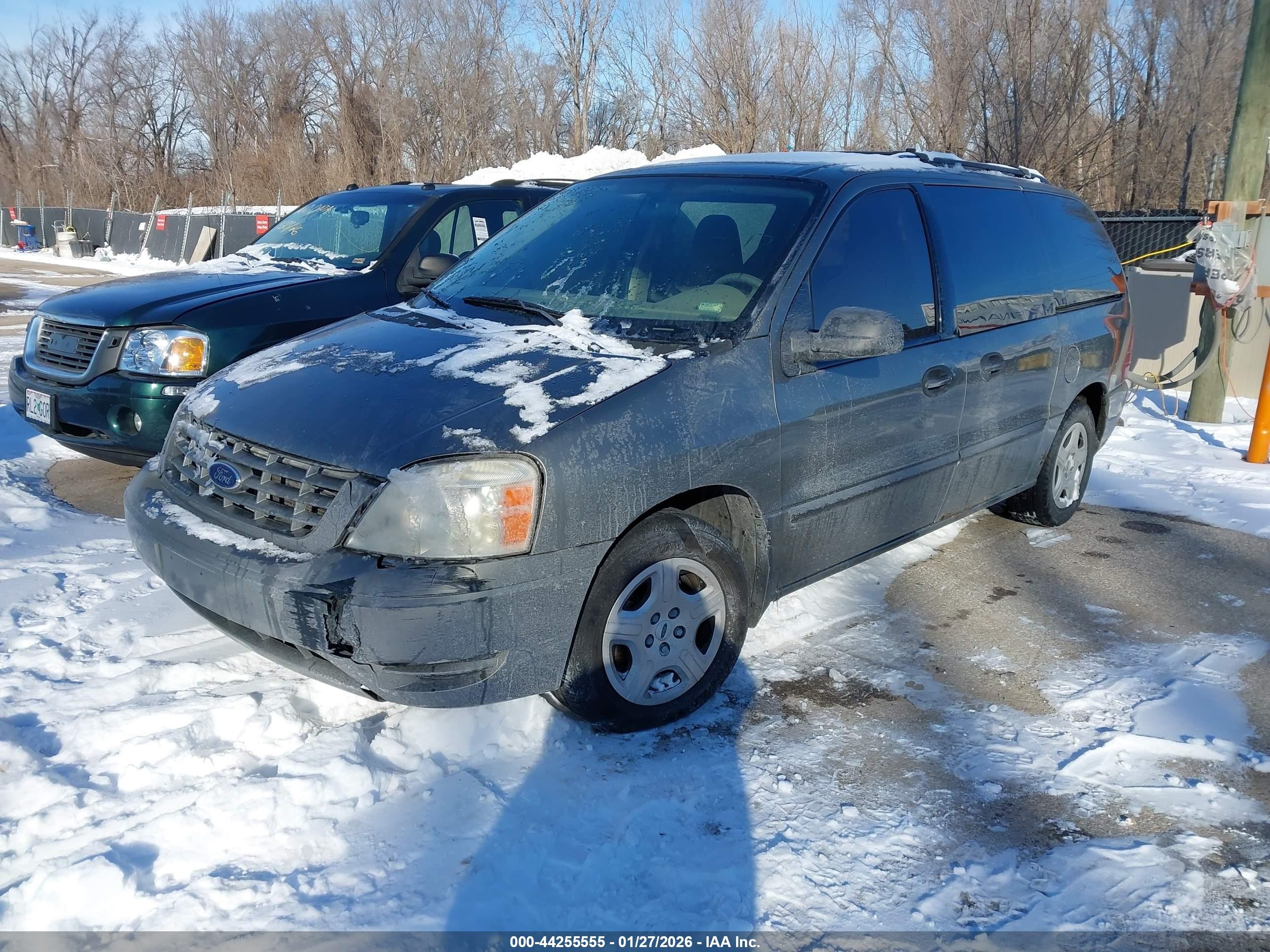 2005 Ford Freestar Se Gray vin: 2FMZA51615BA17783