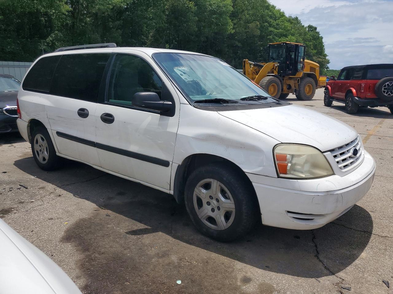 2006 Ford Freestar Se White vin: 2FMZA51616BA13962