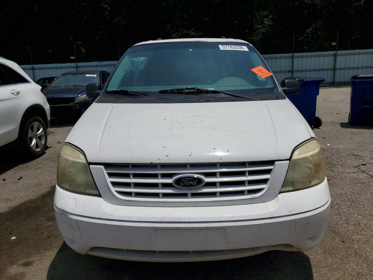 2006 Ford Freestar Se White vin: 2FMZA51616BA13962