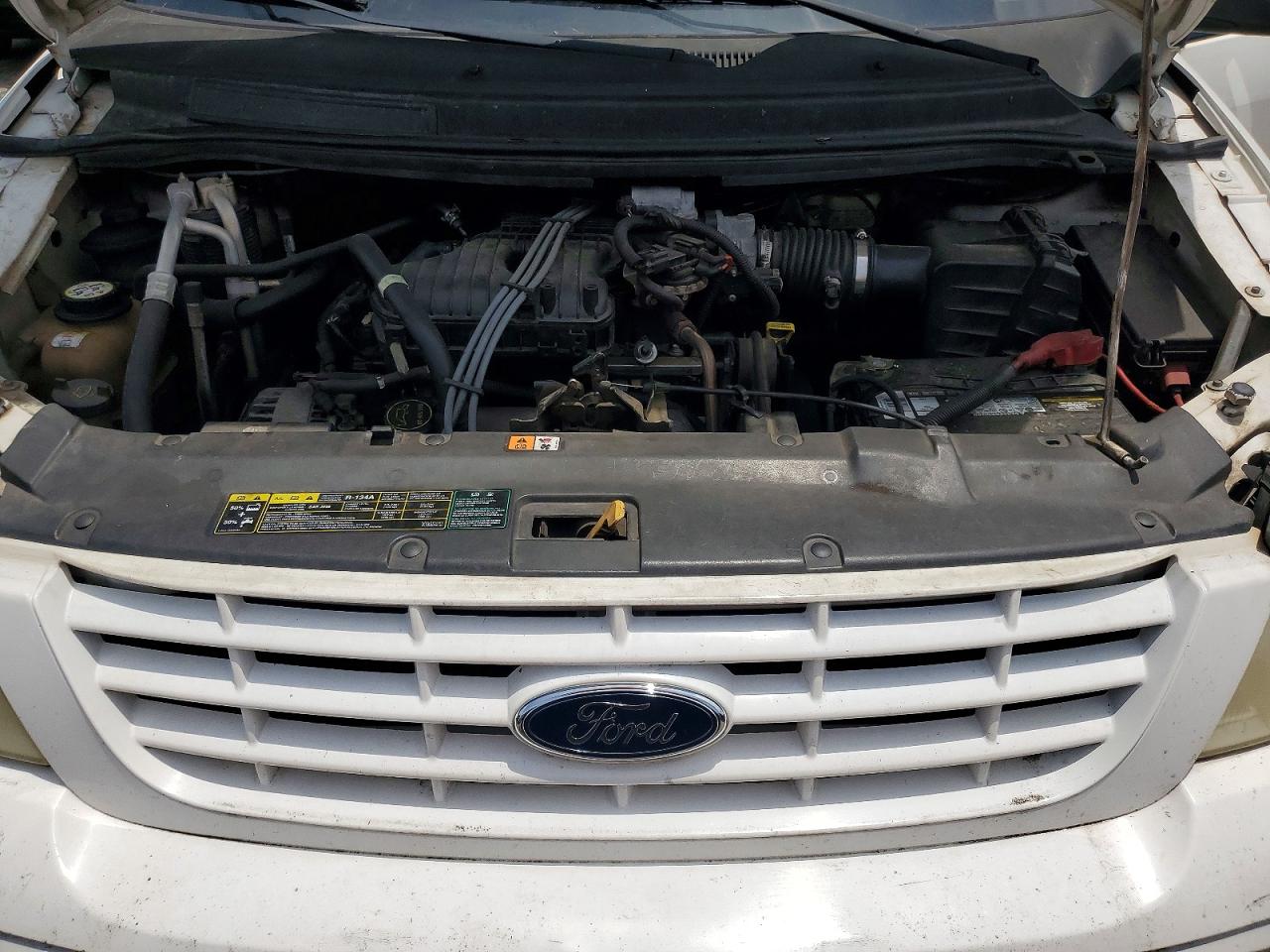 2006 Ford Freestar Se White vin: 2FMZA51616BA13962