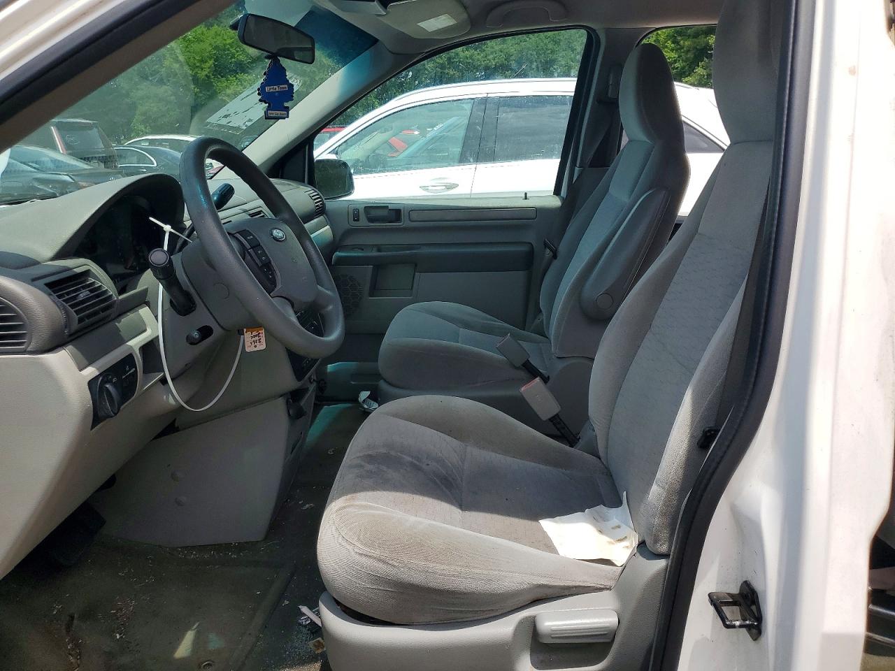 2006 Ford Freestar Se White vin: 2FMZA51616BA13962