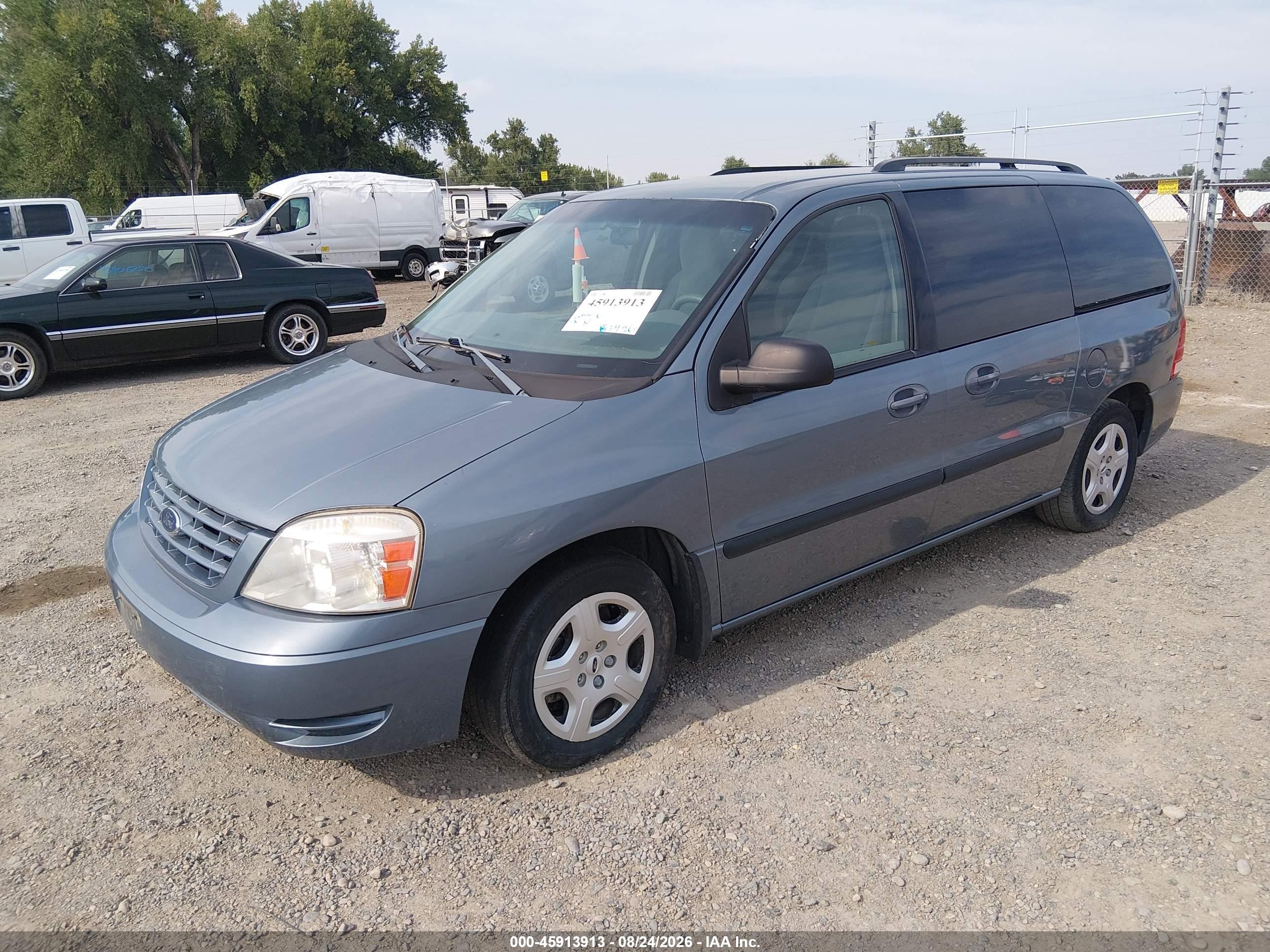 2004 Ford Freestar Se Blue vin: 2FMZA51624BA73665