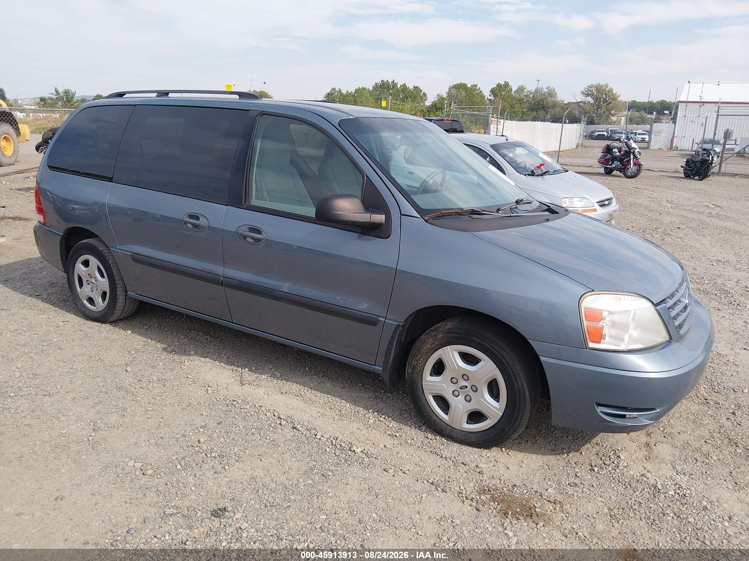 2004 Ford Freestar Se Blue vin: 2FMZA51624BA73665