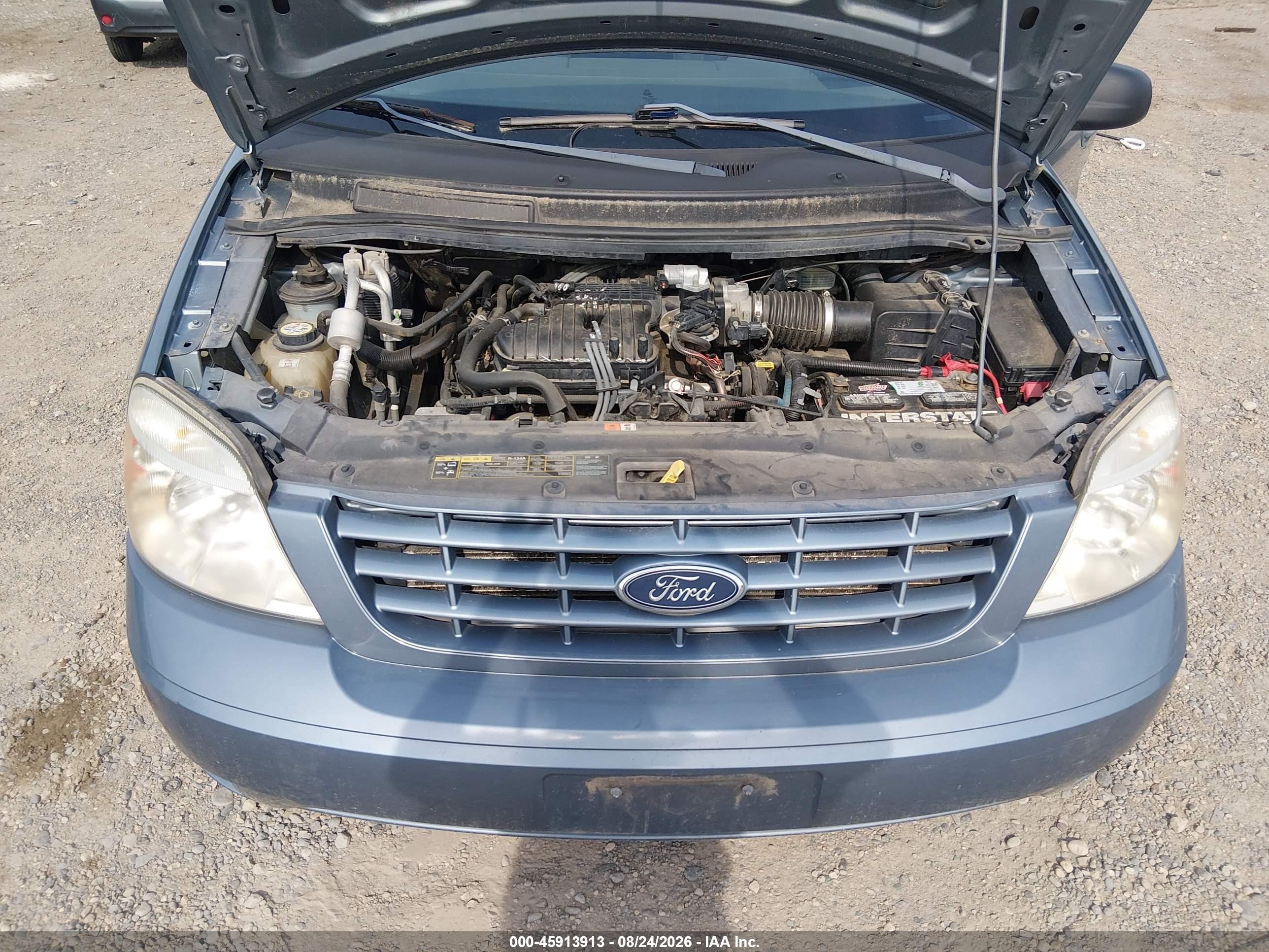 2004 Ford Freestar Se Blue vin: 2FMZA51624BA73665