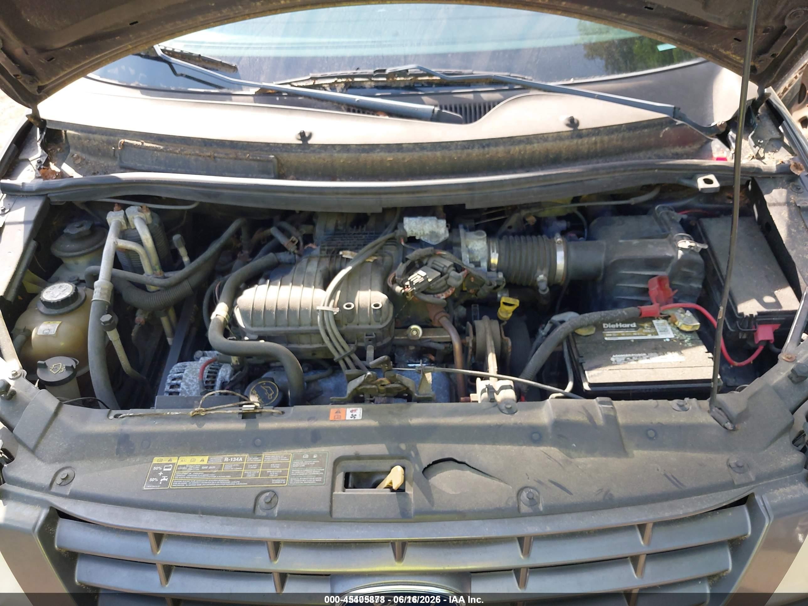 2006 Ford Freestar Se Gray vin: 2FMZA51626BA54908