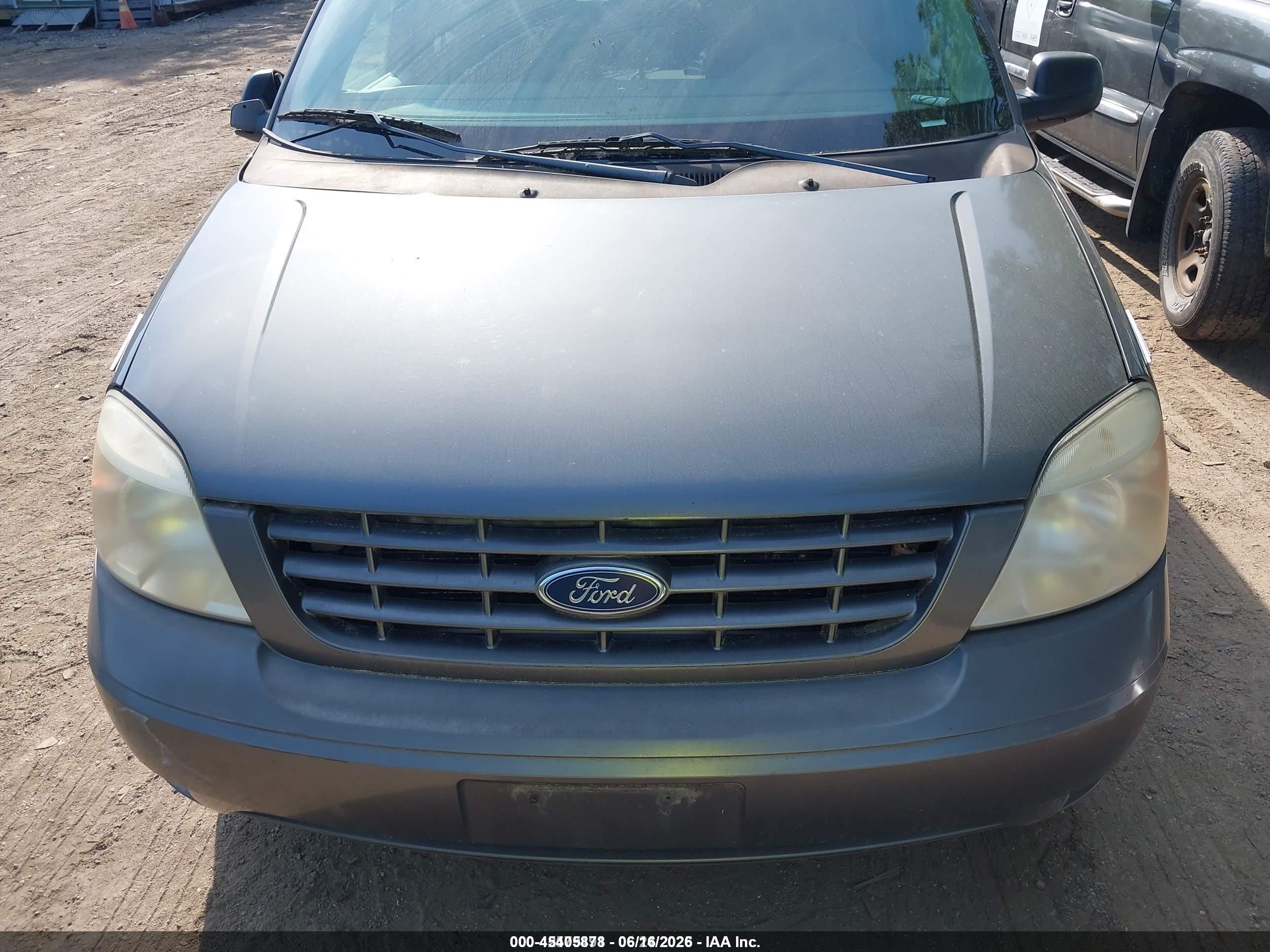 2006 Ford Freestar Se Gray vin: 2FMZA51626BA54908