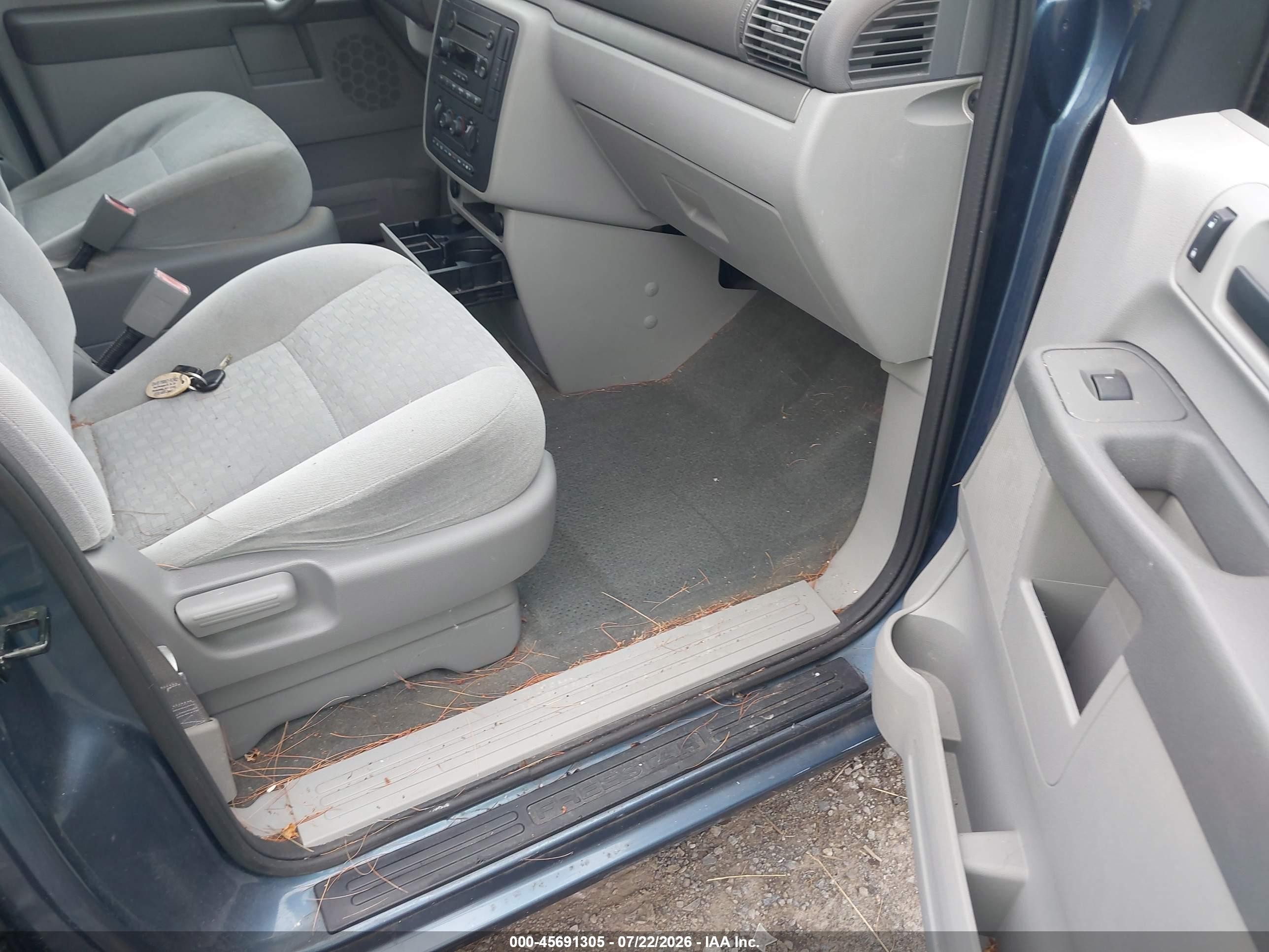 2006 Ford Freestar Se Blue vin: 2FMZA51636BA34960