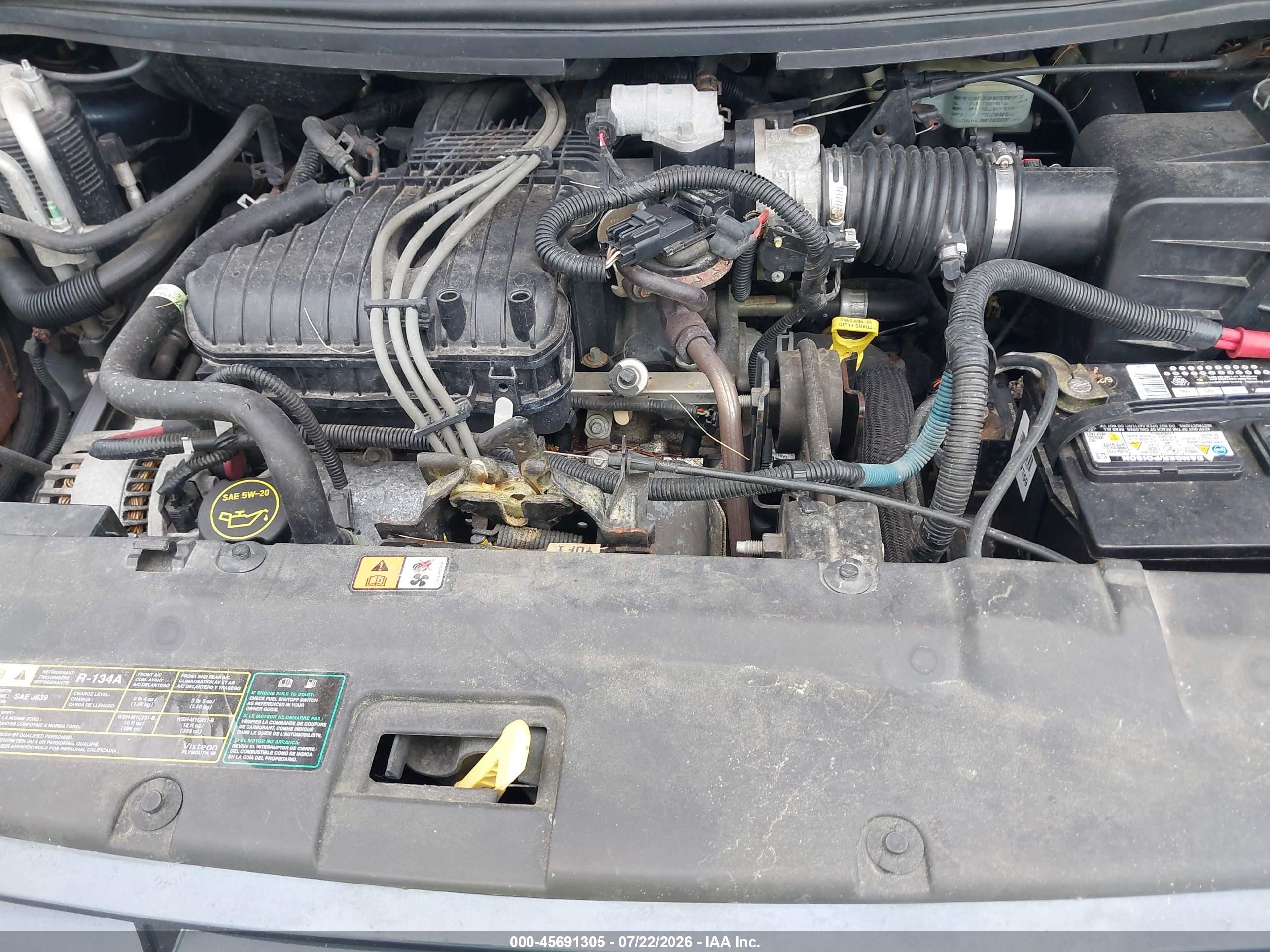 2006 Ford Freestar Se Blue vin: 2FMZA51636BA34960