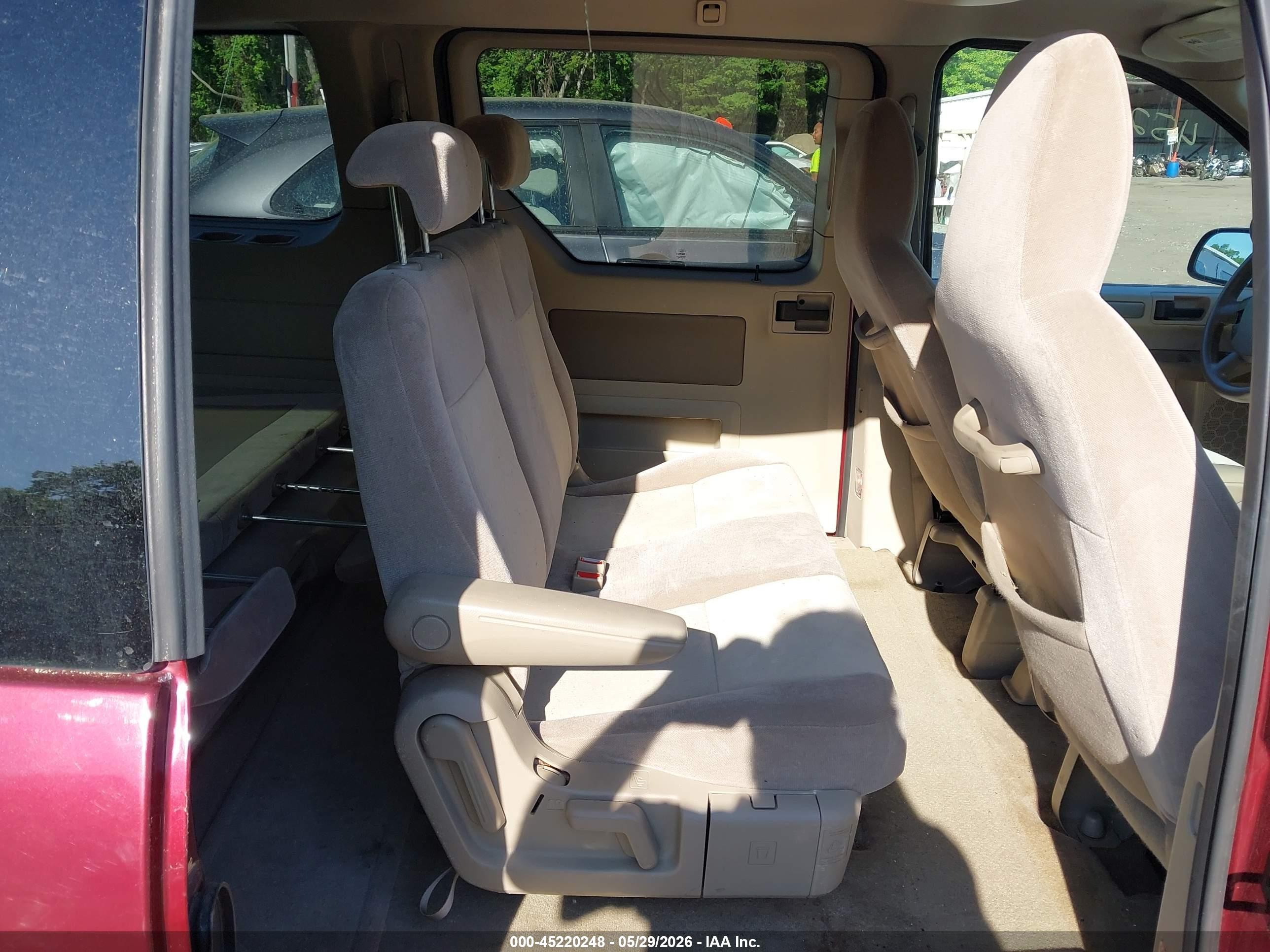 2006 Ford Freestar Se Burgundy vin: 2FMZA51636BA38474