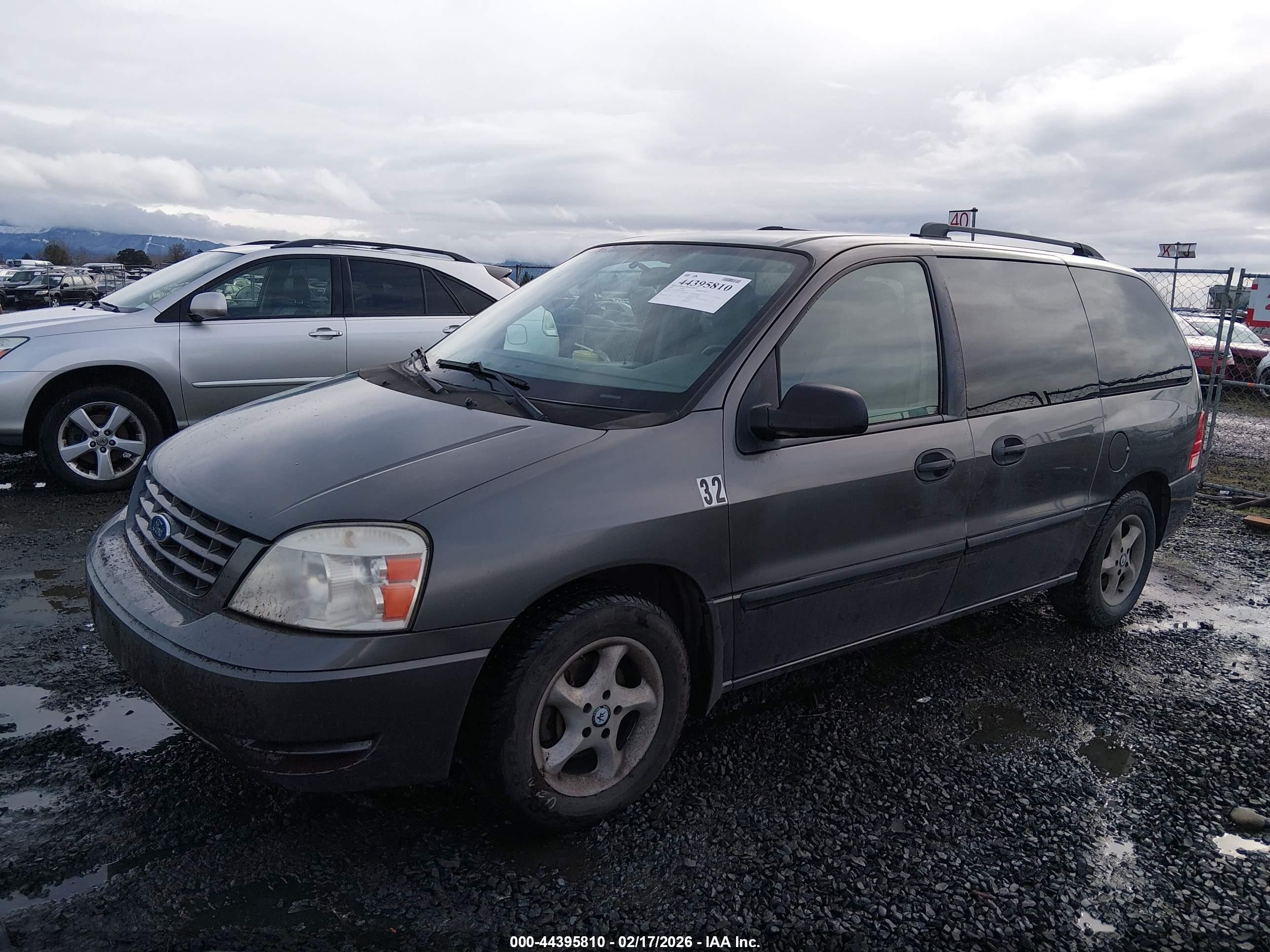 2006 Ford Freestar Se Gray vin: 2FMZA51636BA66548