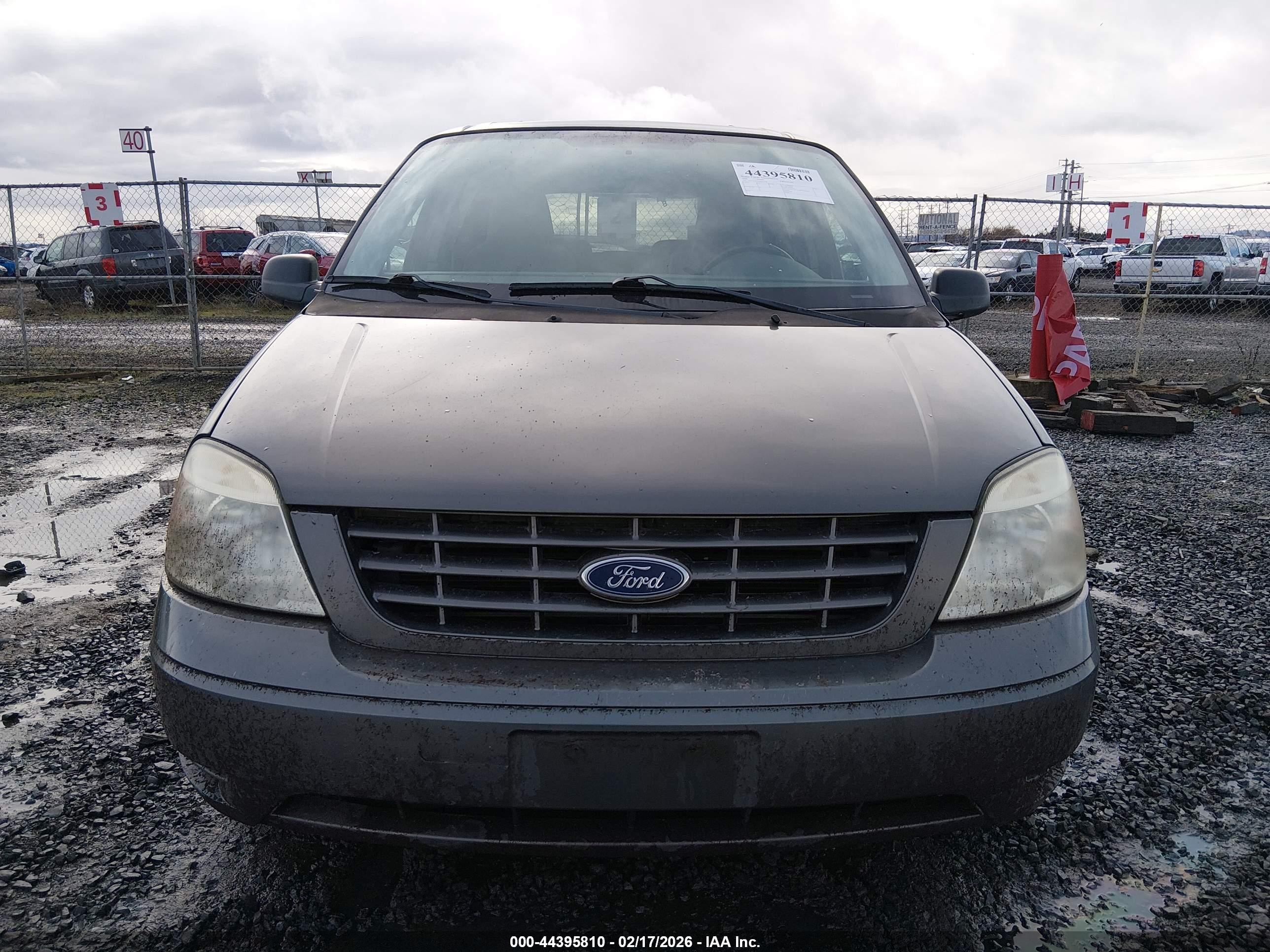 2006 Ford Freestar Se Gray vin: 2FMZA51636BA66548