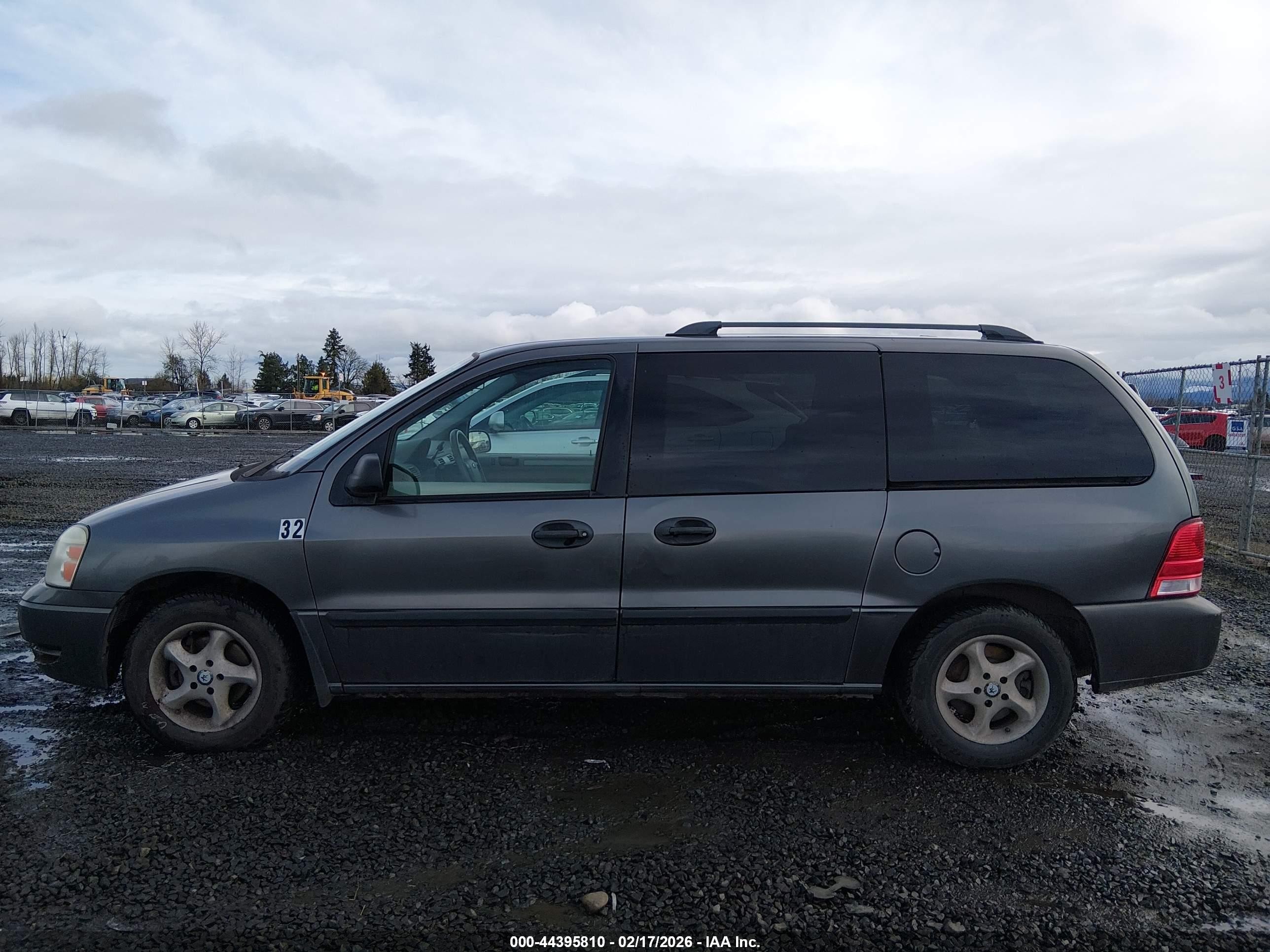 2006 Ford Freestar Se Gray vin: 2FMZA51636BA66548